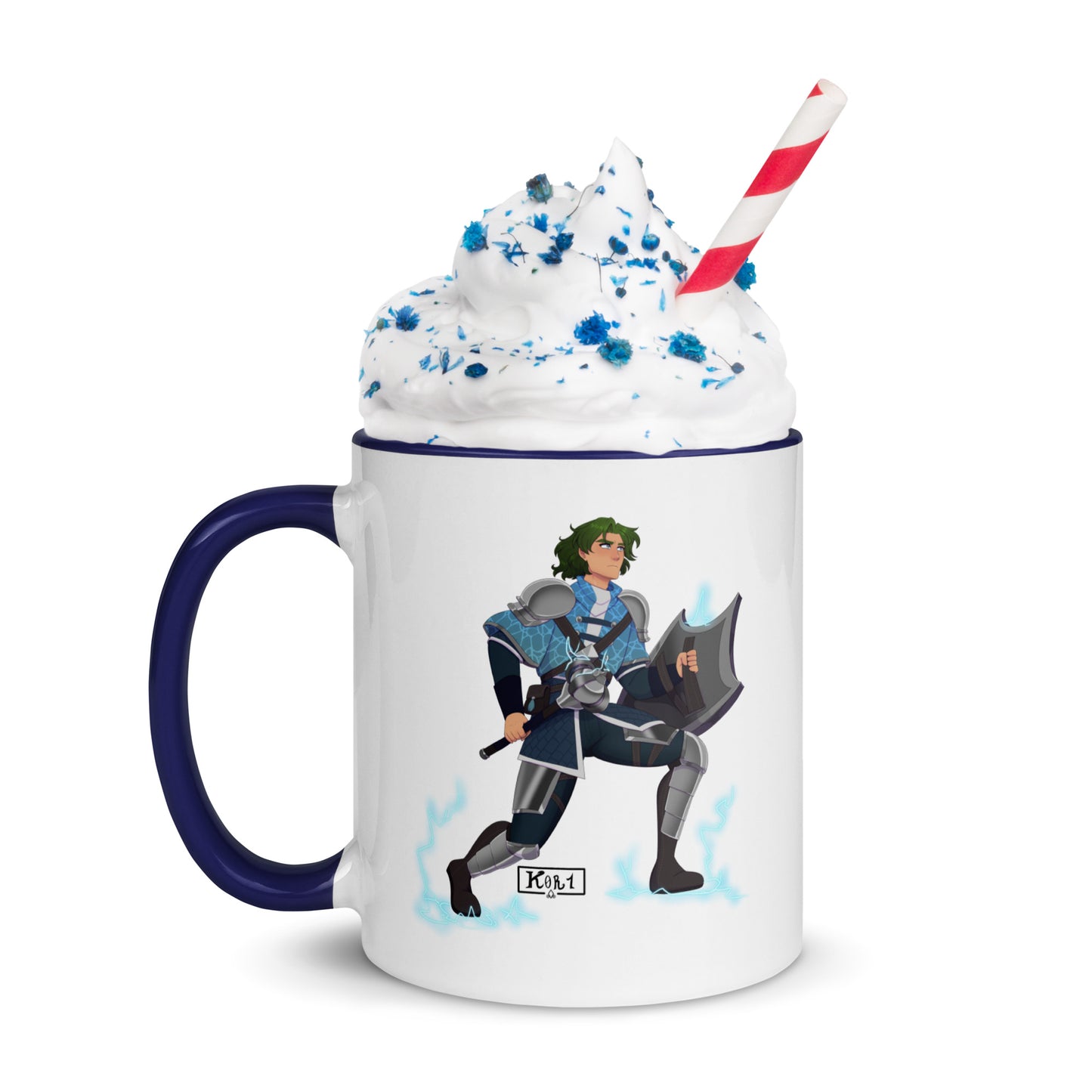 Iteration 127 Roll For Your Lives Mug with Color Inside