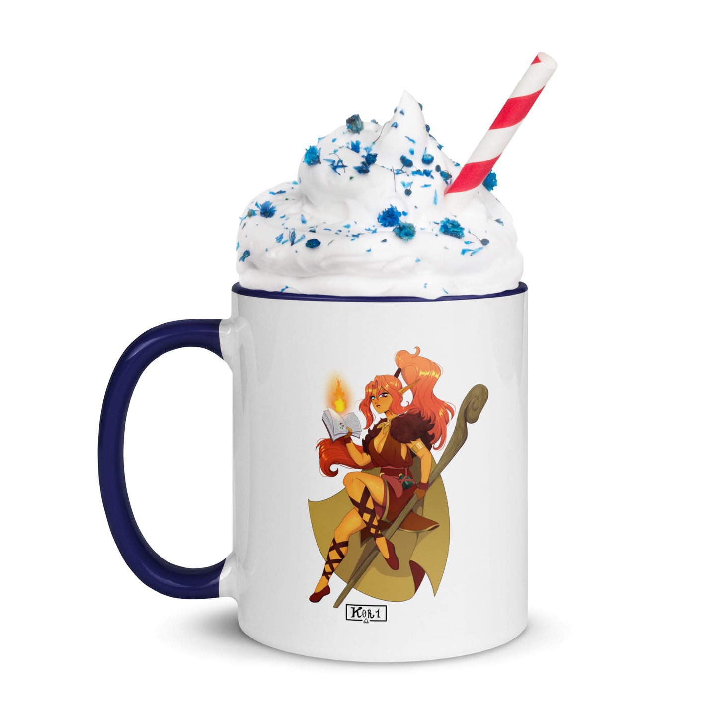 Alvara Mug Roll For Your Lives with Color Inside