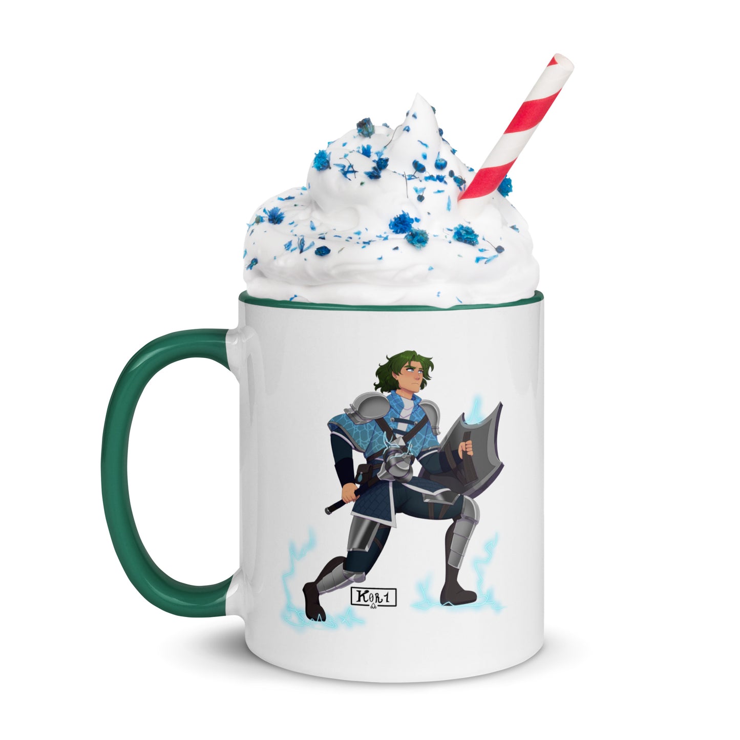 Iteration 127 Roll For Your Lives Mug with Color Inside