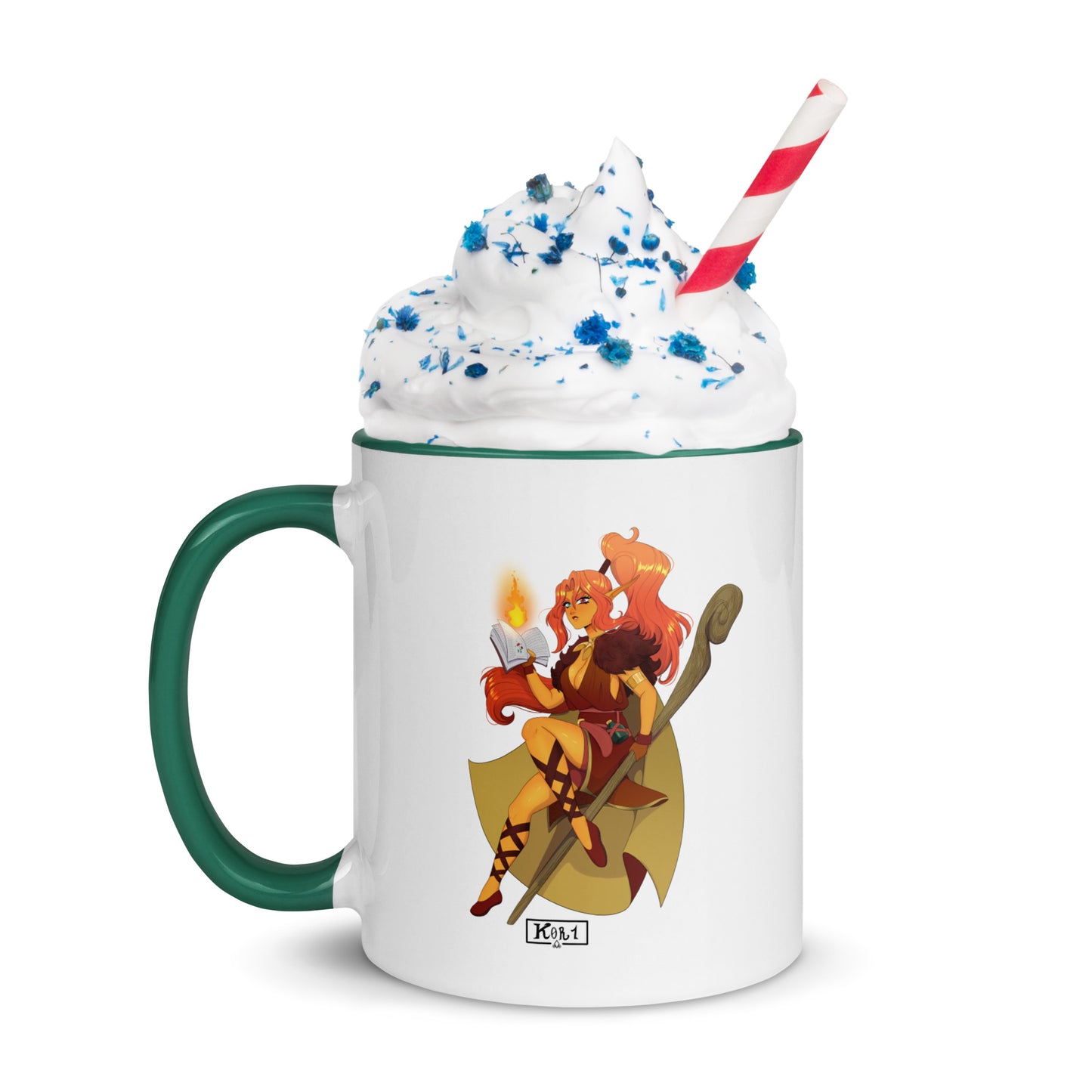 Alvara Mug Roll For Your Lives with Color Inside