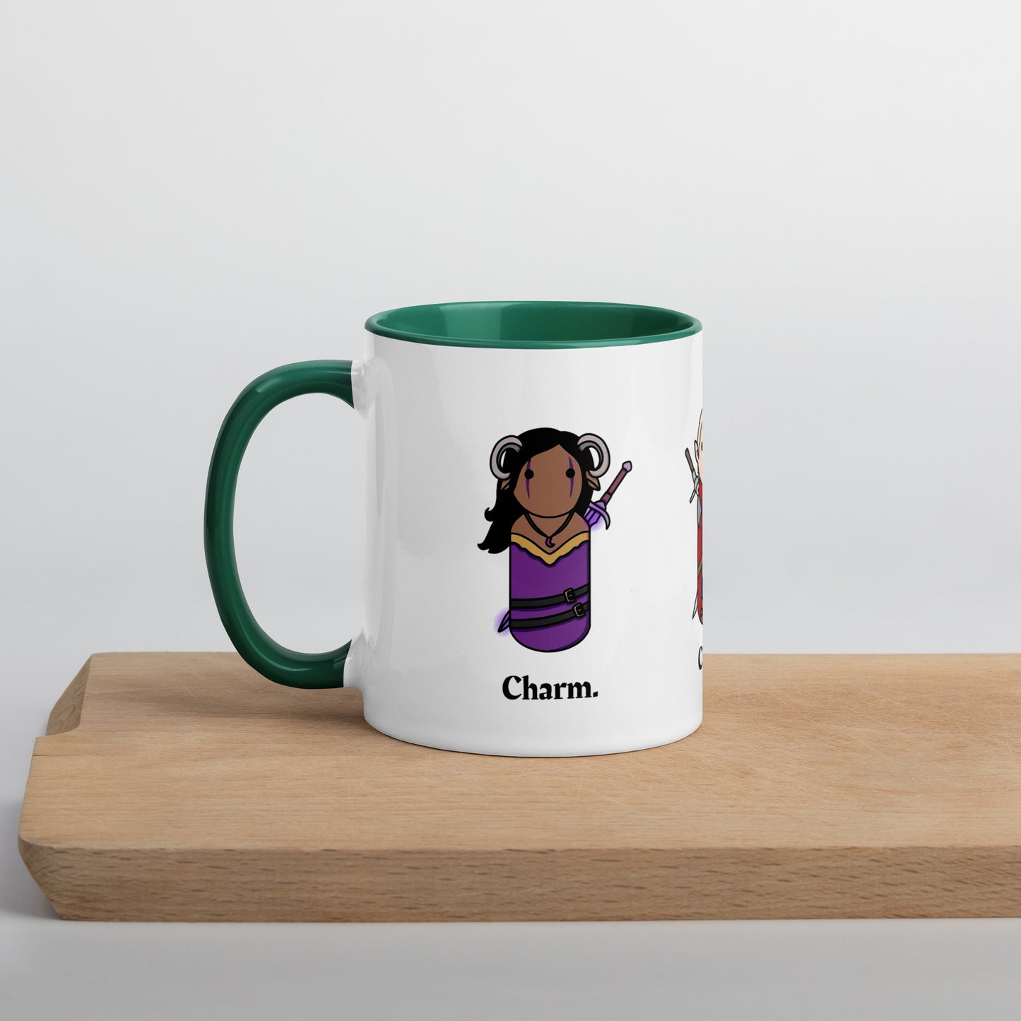 Scrambled Pegs | Grimstone Gaming Mug with Color Inside