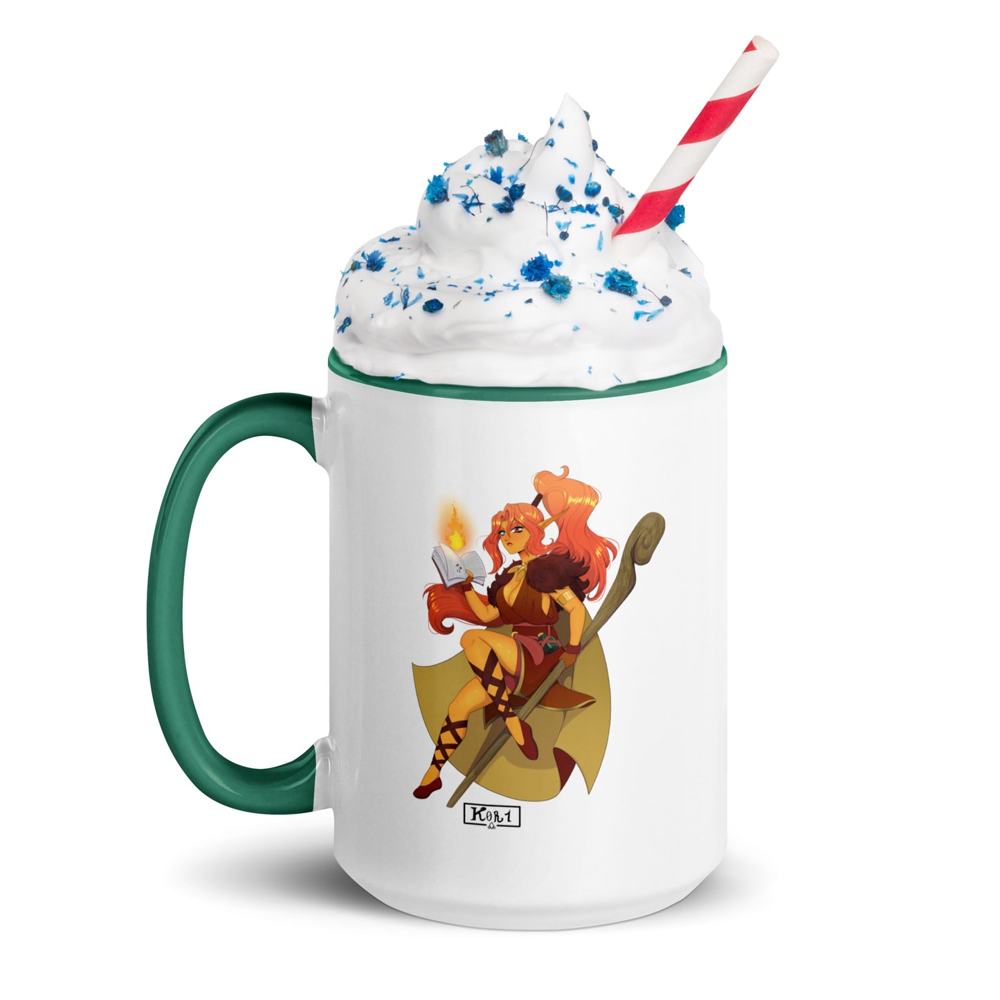 Alvara Mug Roll For Your Lives with Color Inside