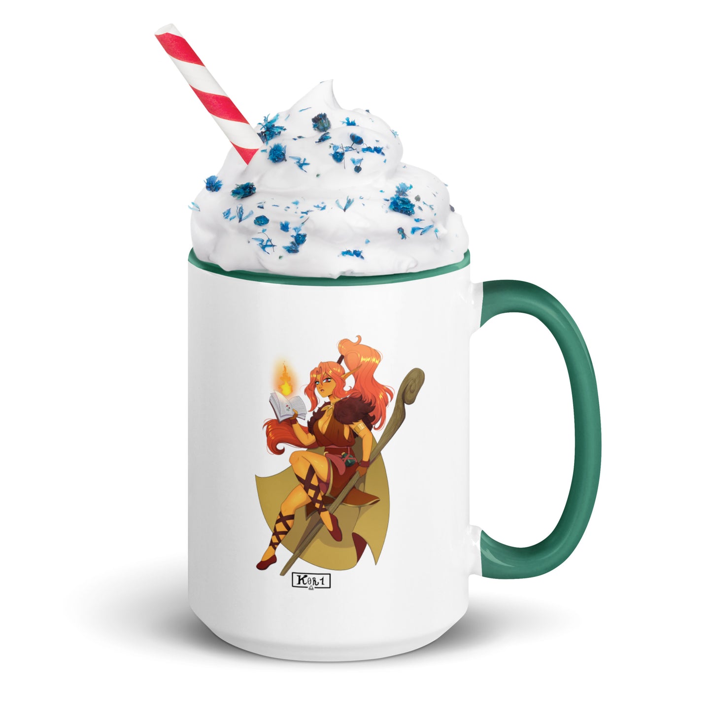 Alvara Mug Roll For Your Lives with Color Inside