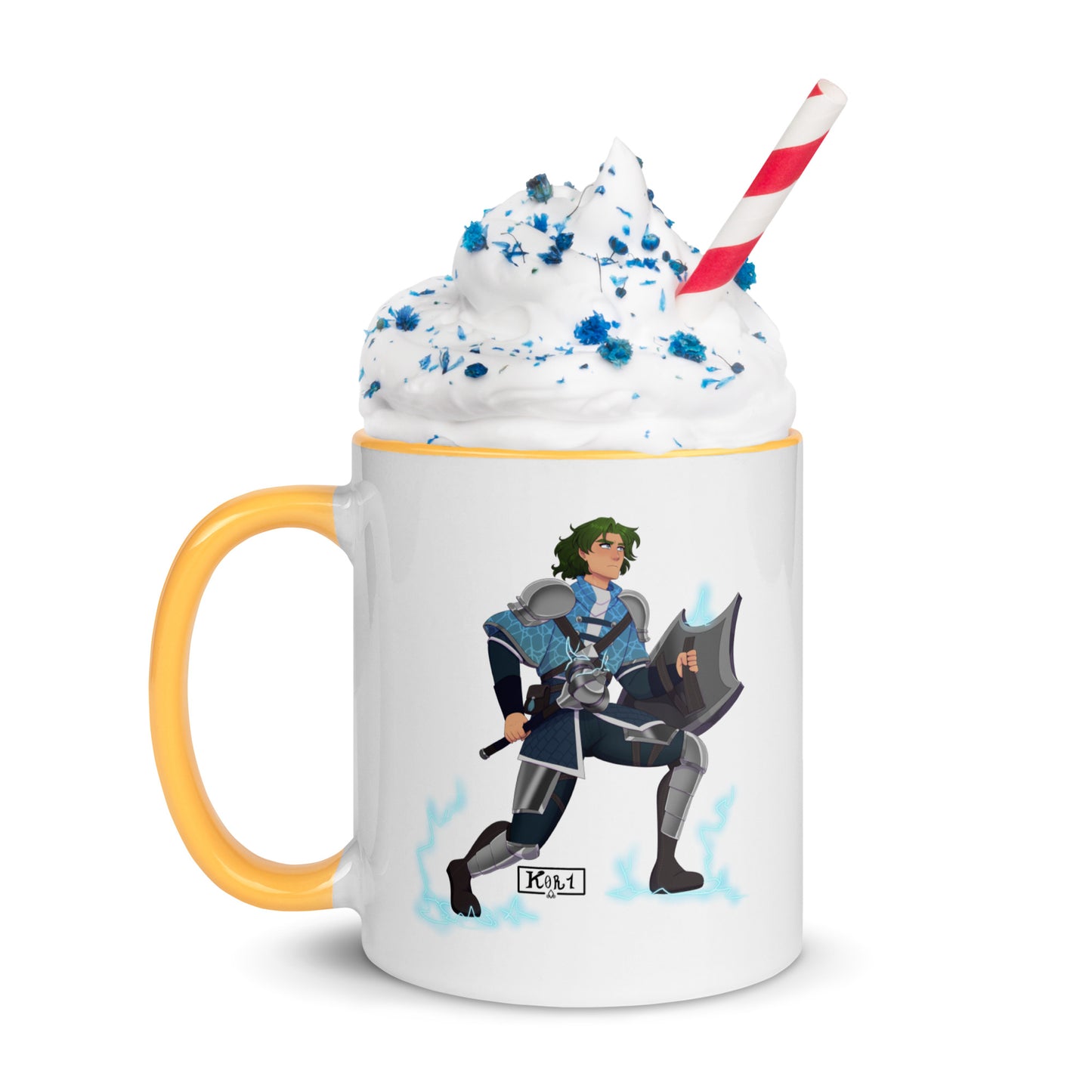 Iteration 127 Roll For Your Lives Mug with Color Inside