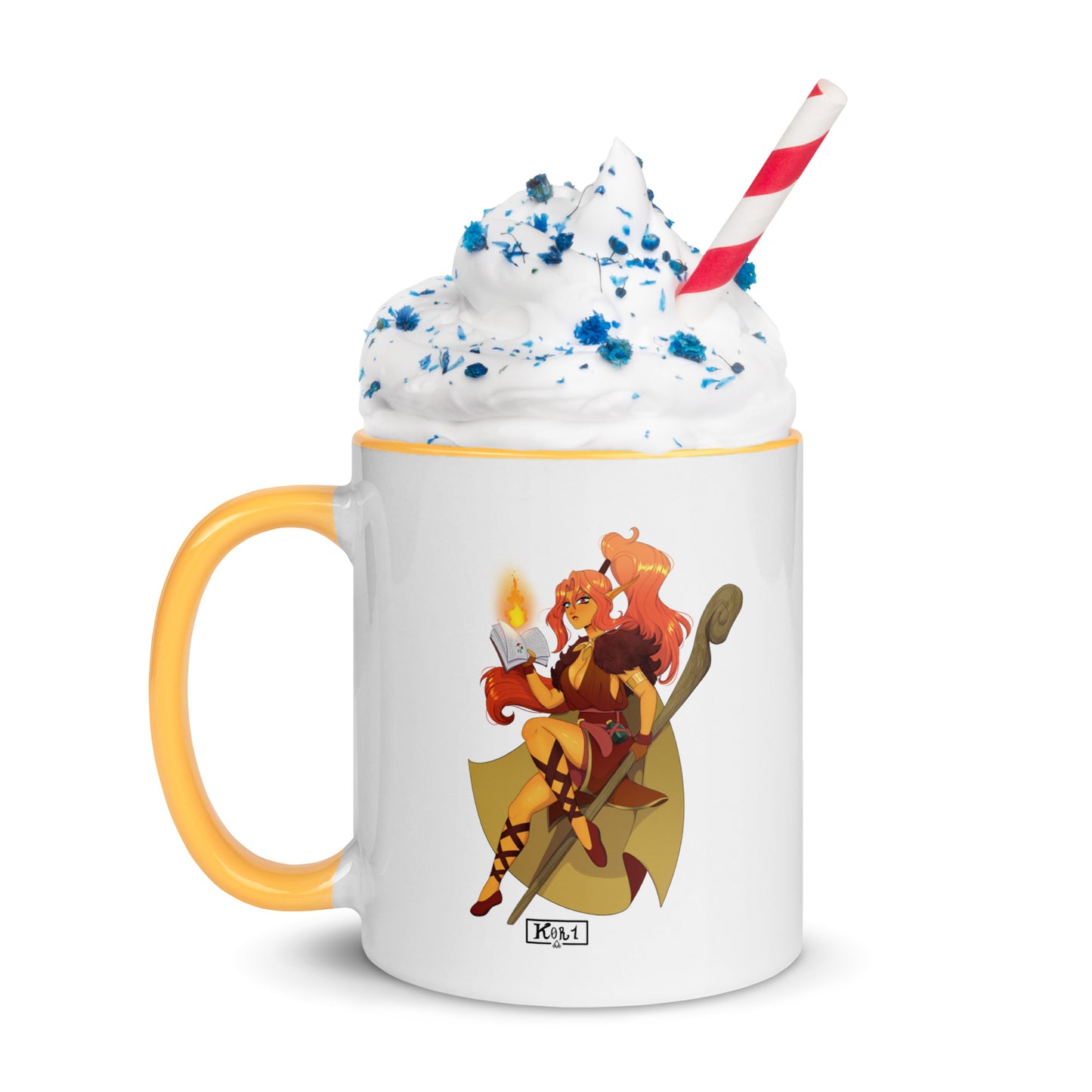 Alvara Mug Roll For Your Lives with Color Inside
