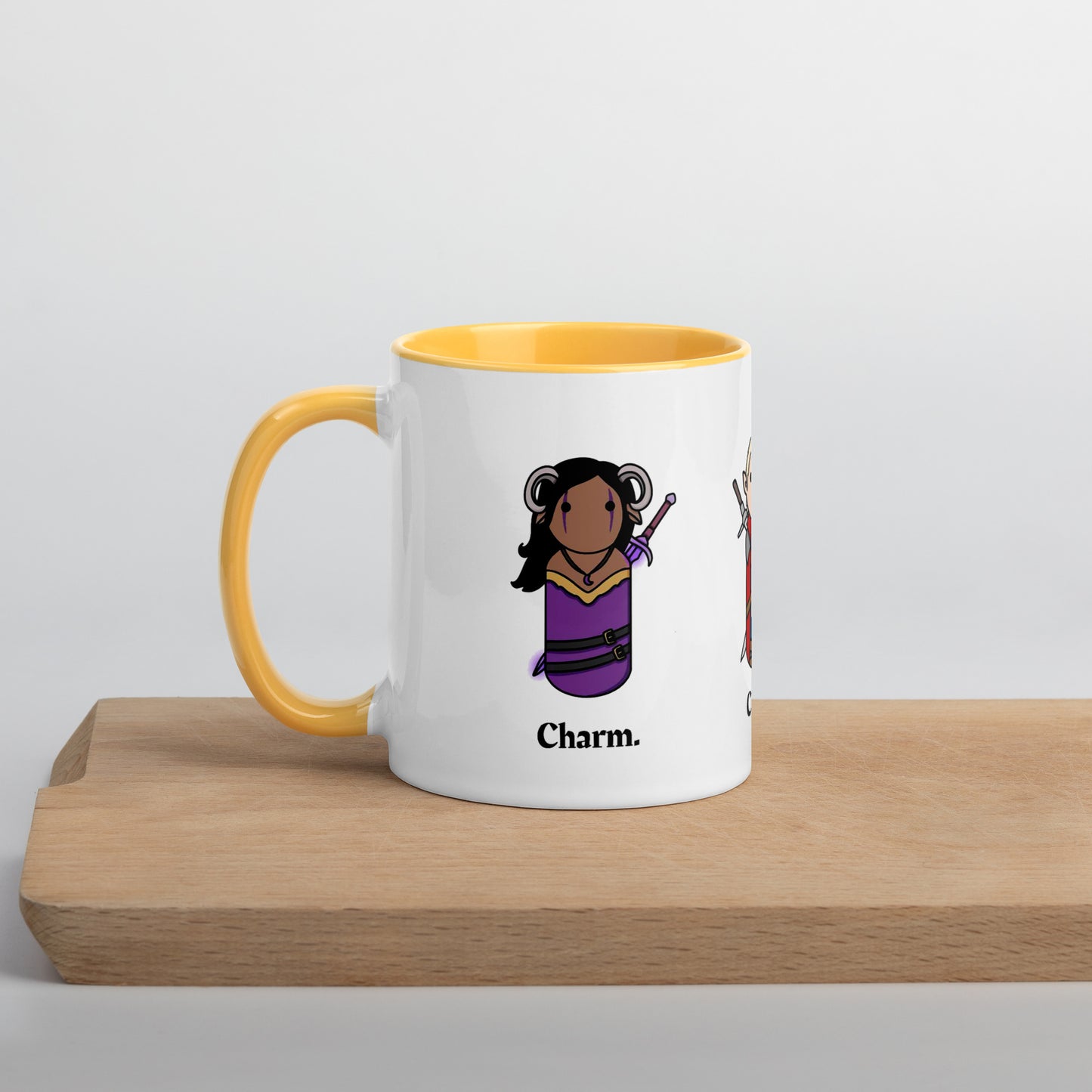 Scrambled Pegs | Grimstone Gaming Mug with Color Inside