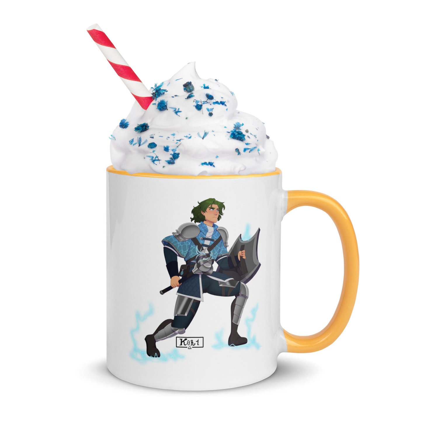 Iteration 127 Roll For Your Lives Mug with Color Inside