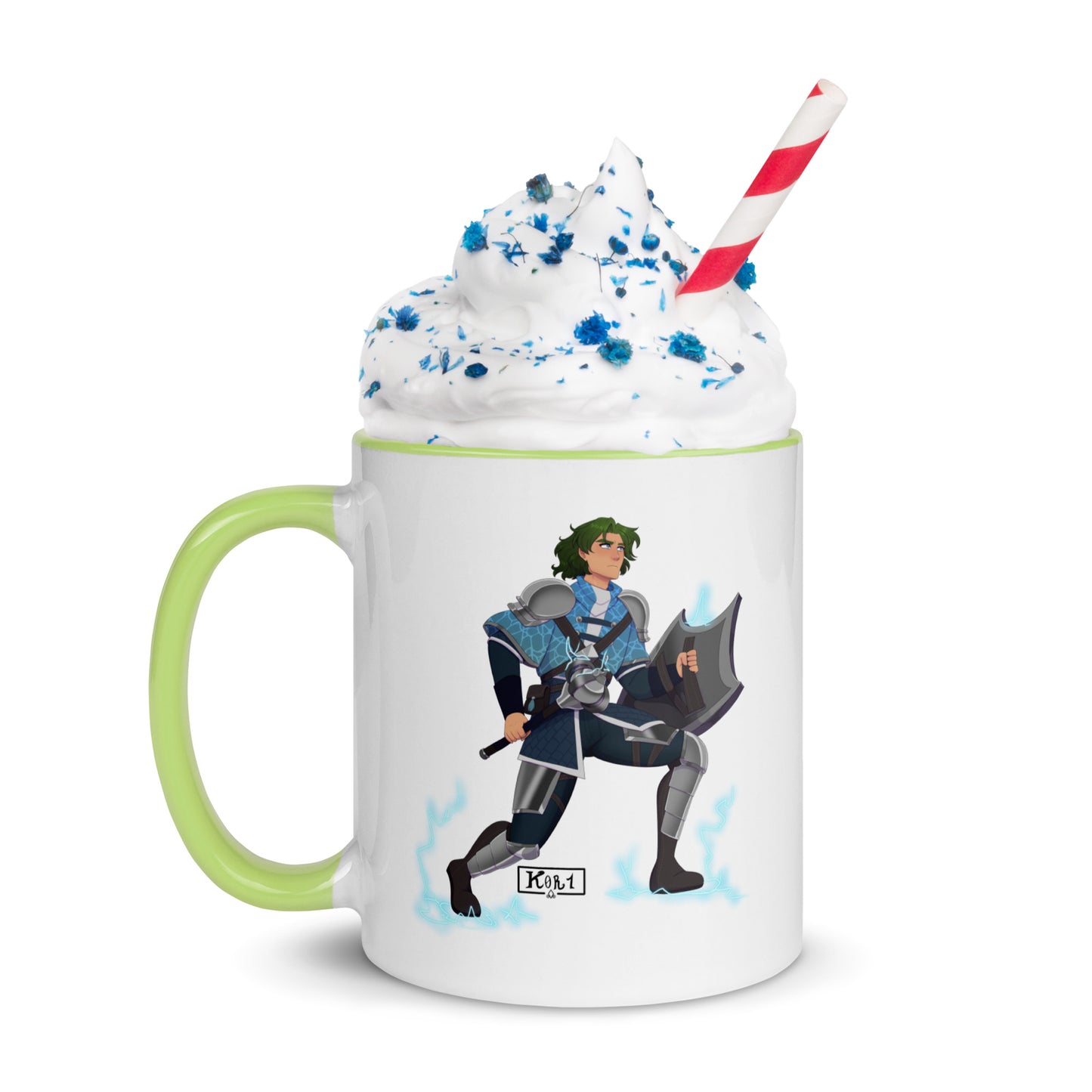 Iteration 127 Roll For Your Lives Mug with Color Inside
