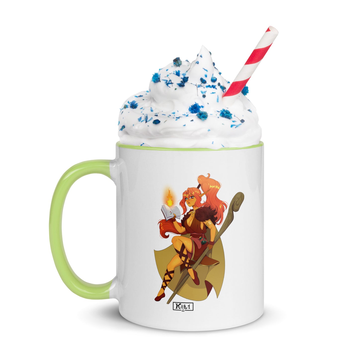 Alvara Mug Roll For Your Lives with Color Inside