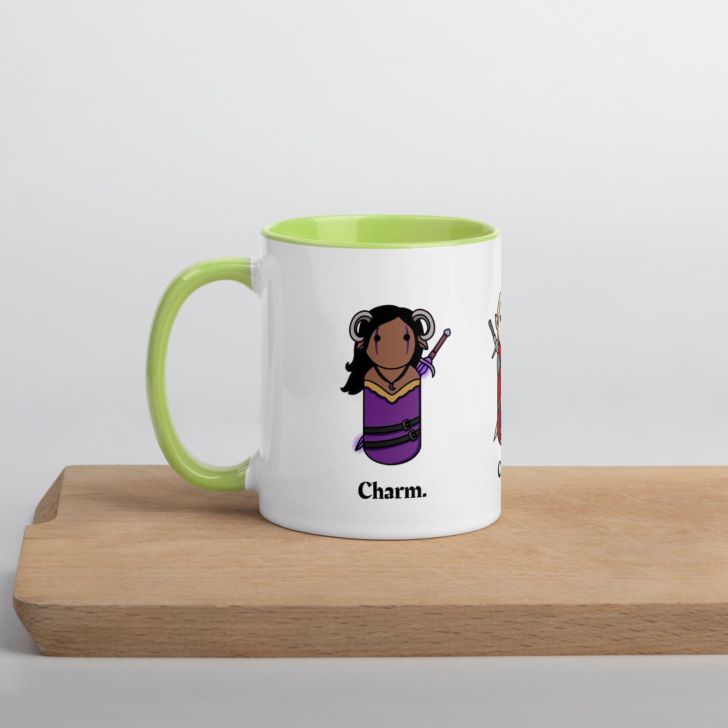 Scrambled Pegs | Grimstone Gaming Mug with Color Inside