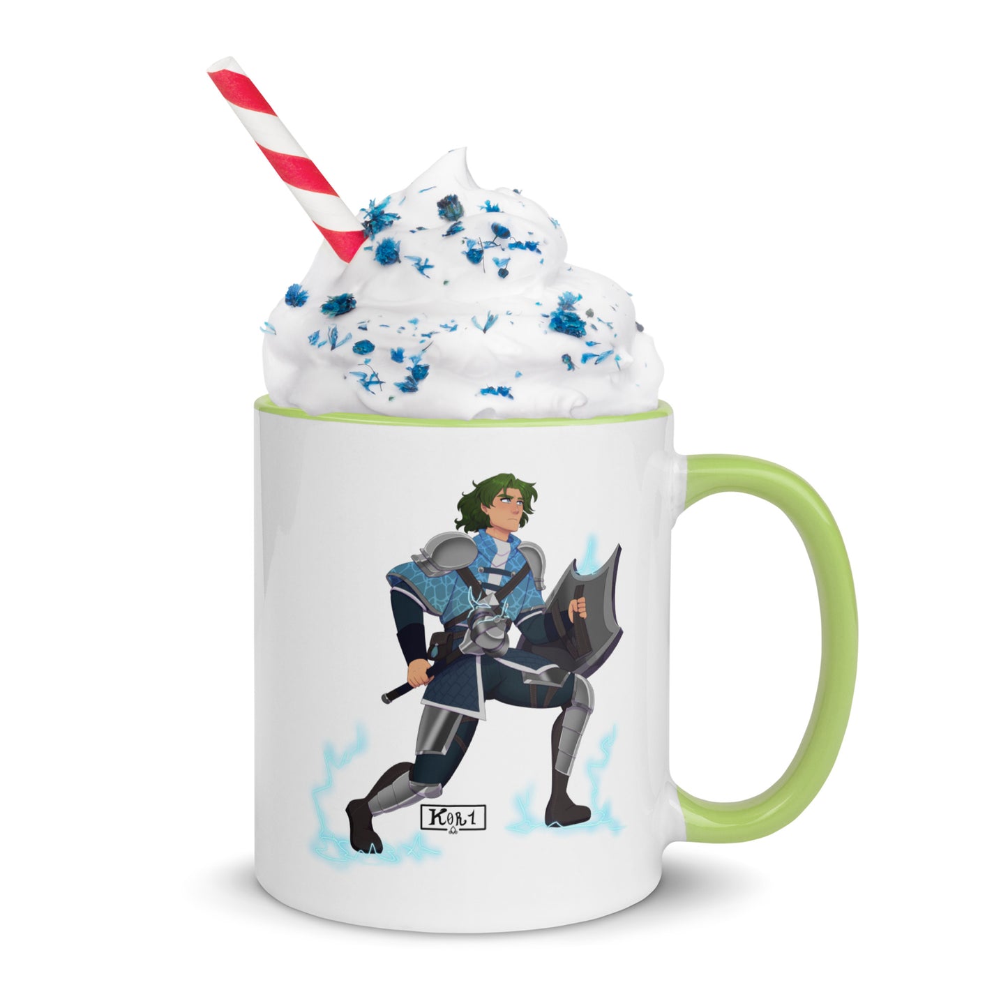 Iteration 127 Roll For Your Lives Mug with Color Inside
