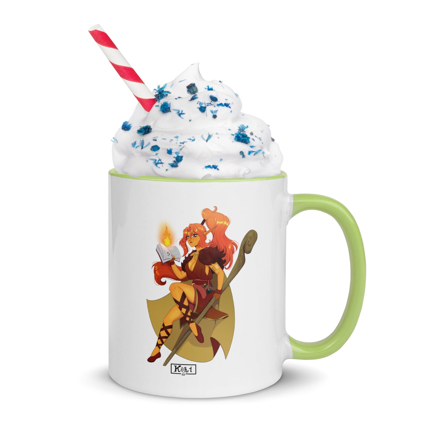 Alvara Mug Roll For Your Lives with Color Inside