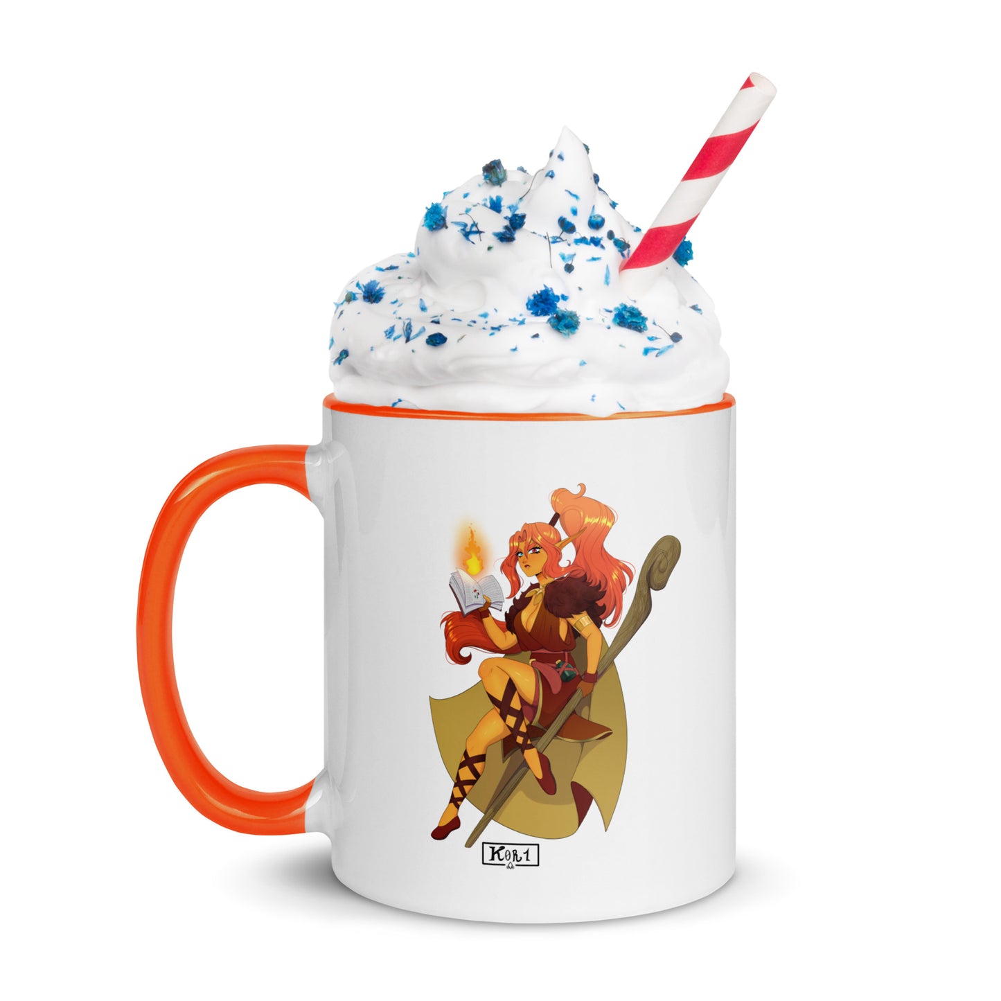 Alvara Mug Roll For Your Lives with Color Inside
