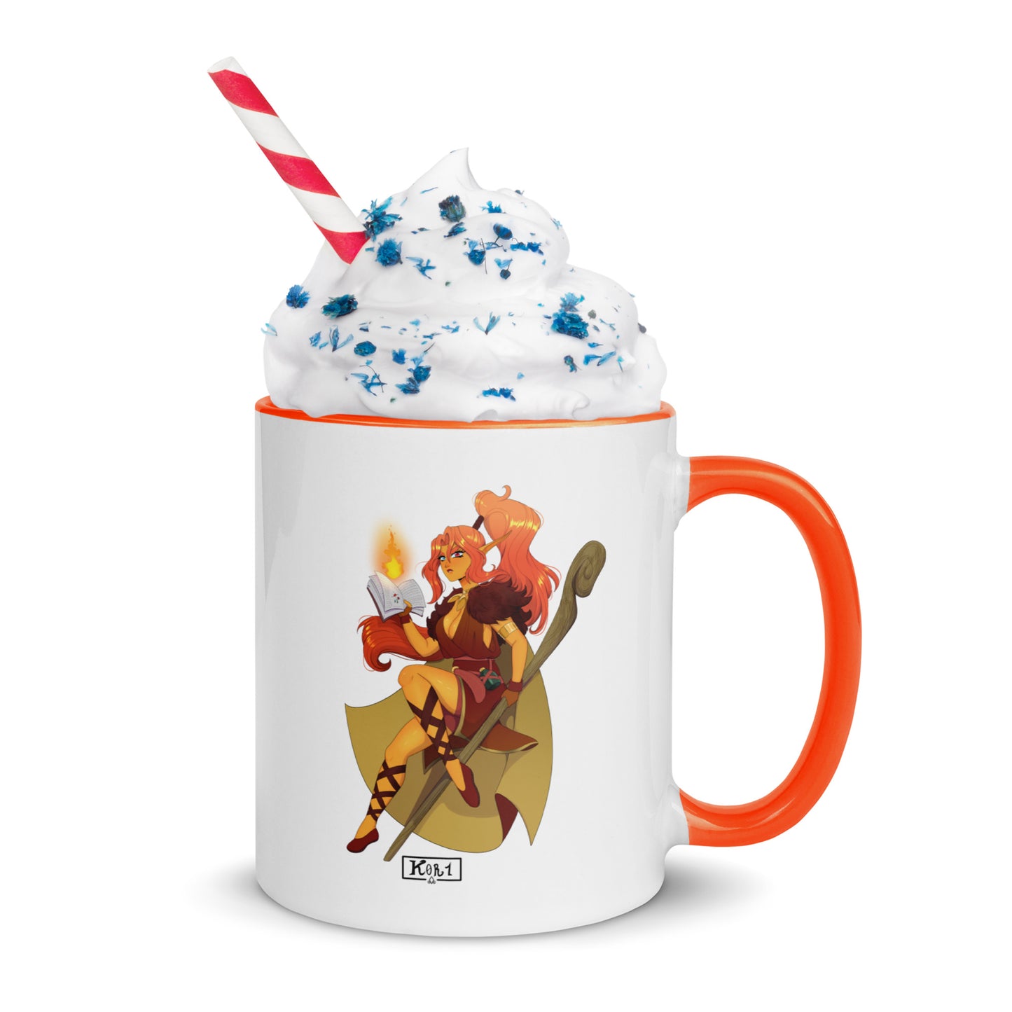 Alvara Mug Roll For Your Lives with Color Inside