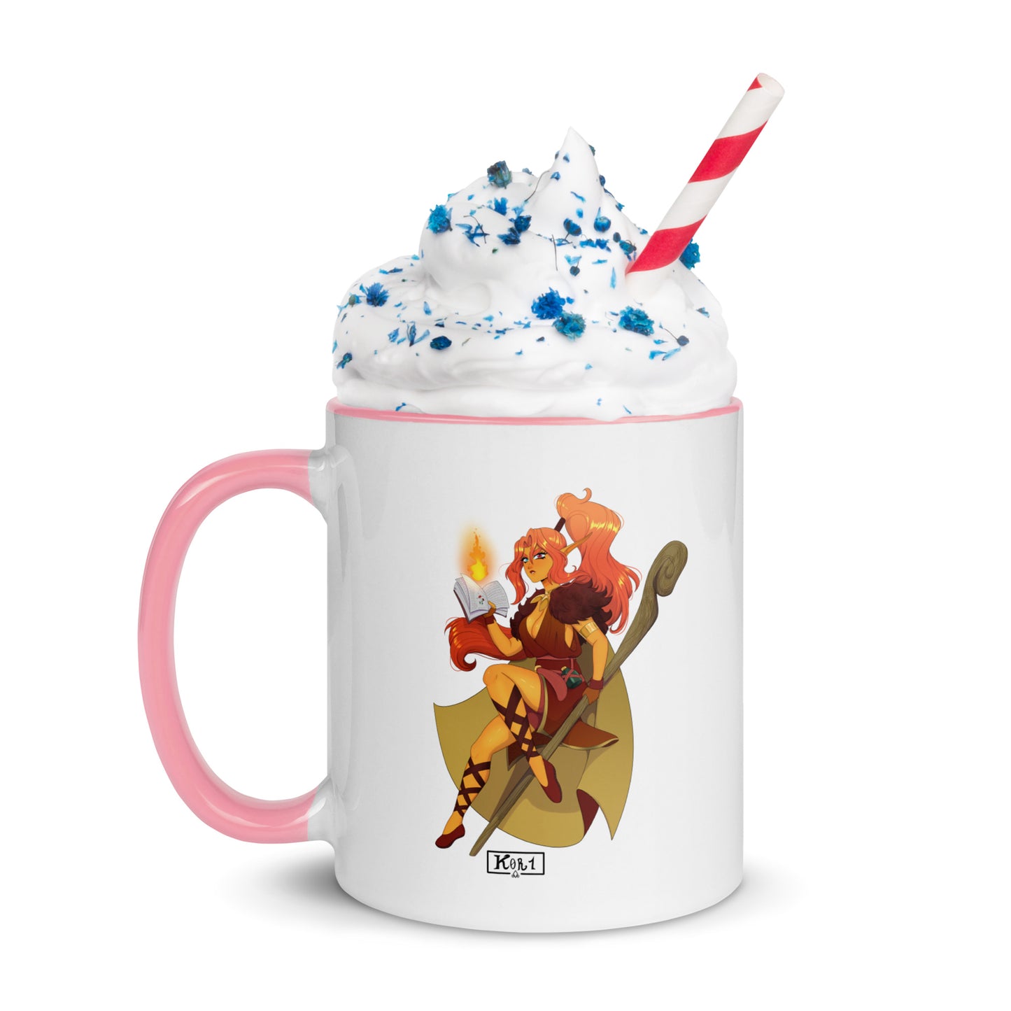 Alvara Mug Roll For Your Lives with Color Inside