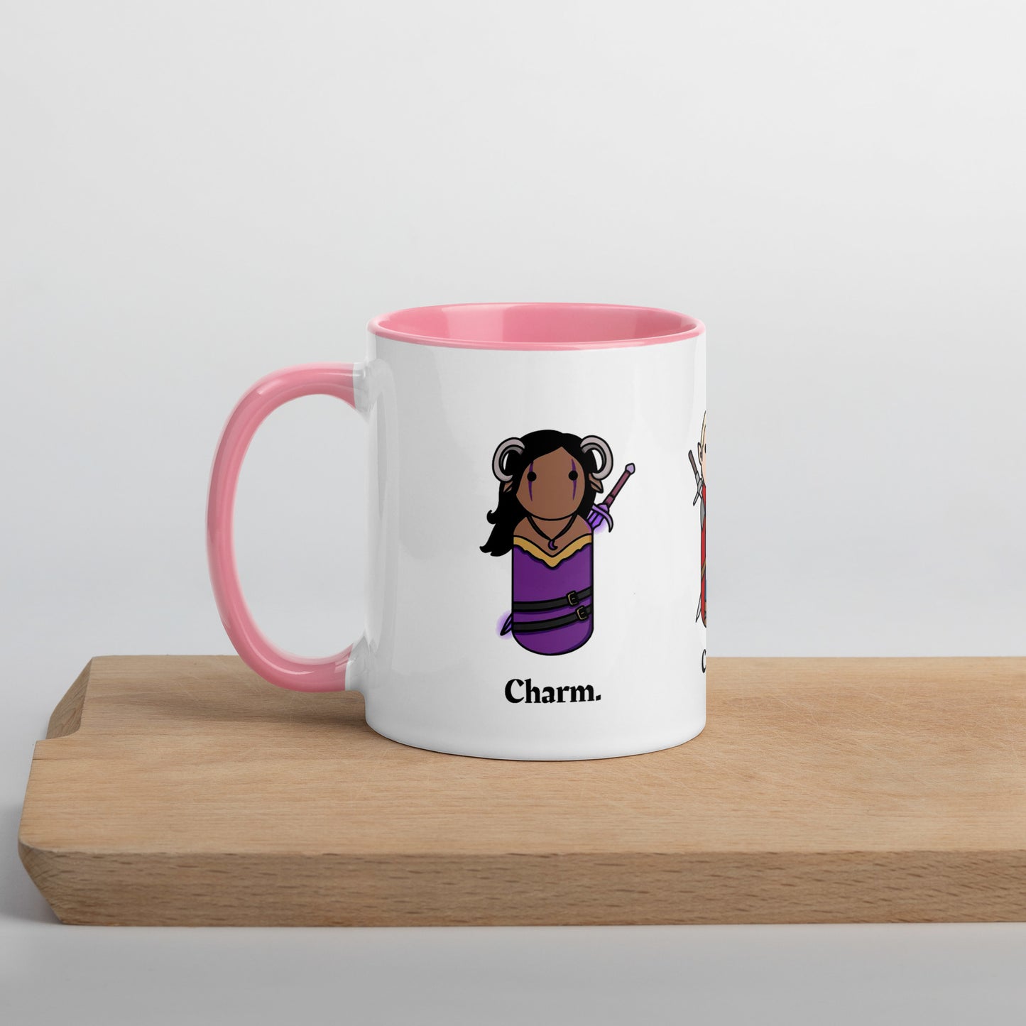 Scrambled Pegs | Grimstone Gaming Mug with Color Inside