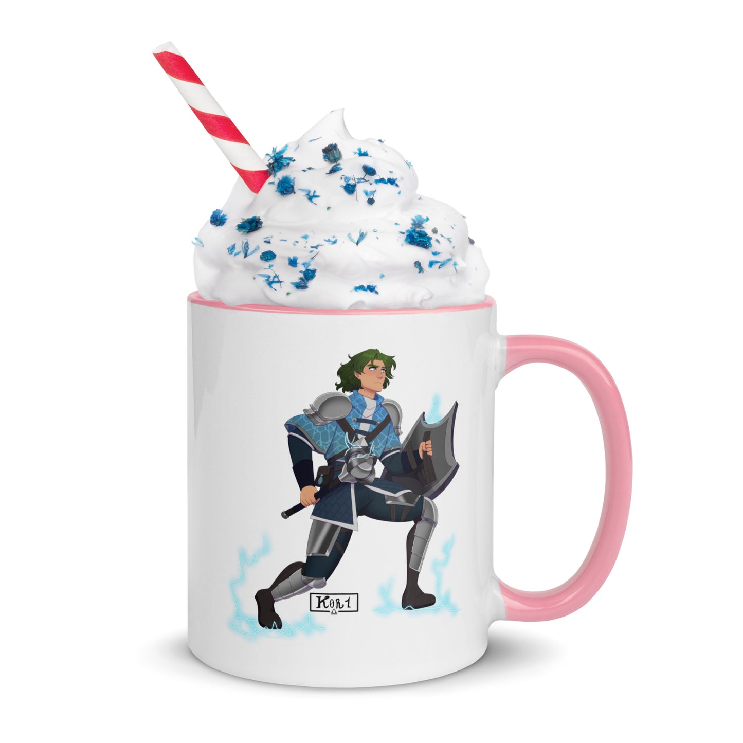 Iteration 127 Roll For Your Lives Mug with Color Inside