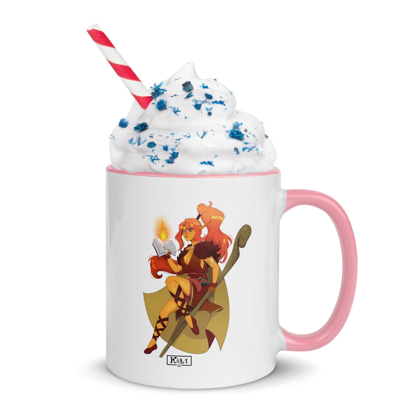 Alvara Mug Roll For Your Lives with Color Inside