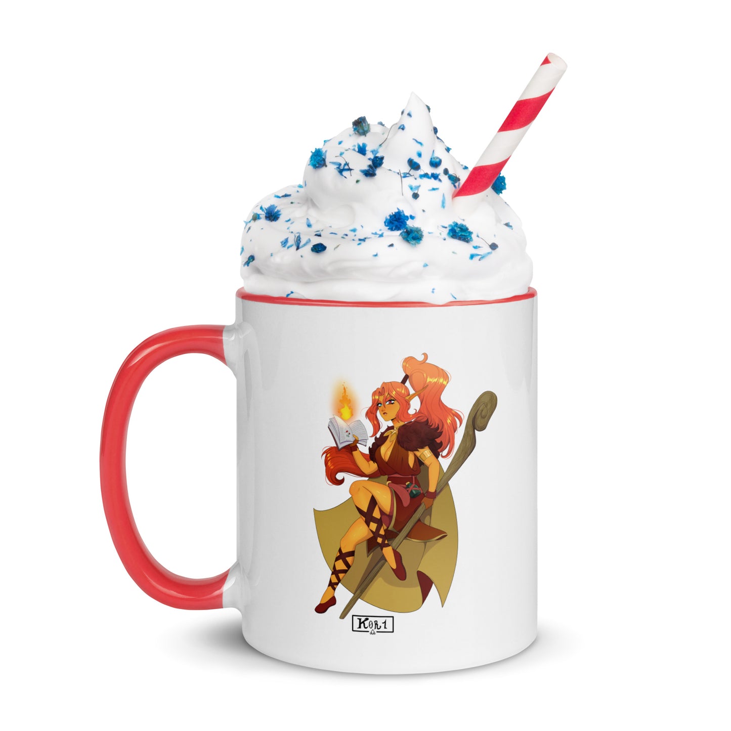 Alvara Mug Roll For Your Lives with Color Inside