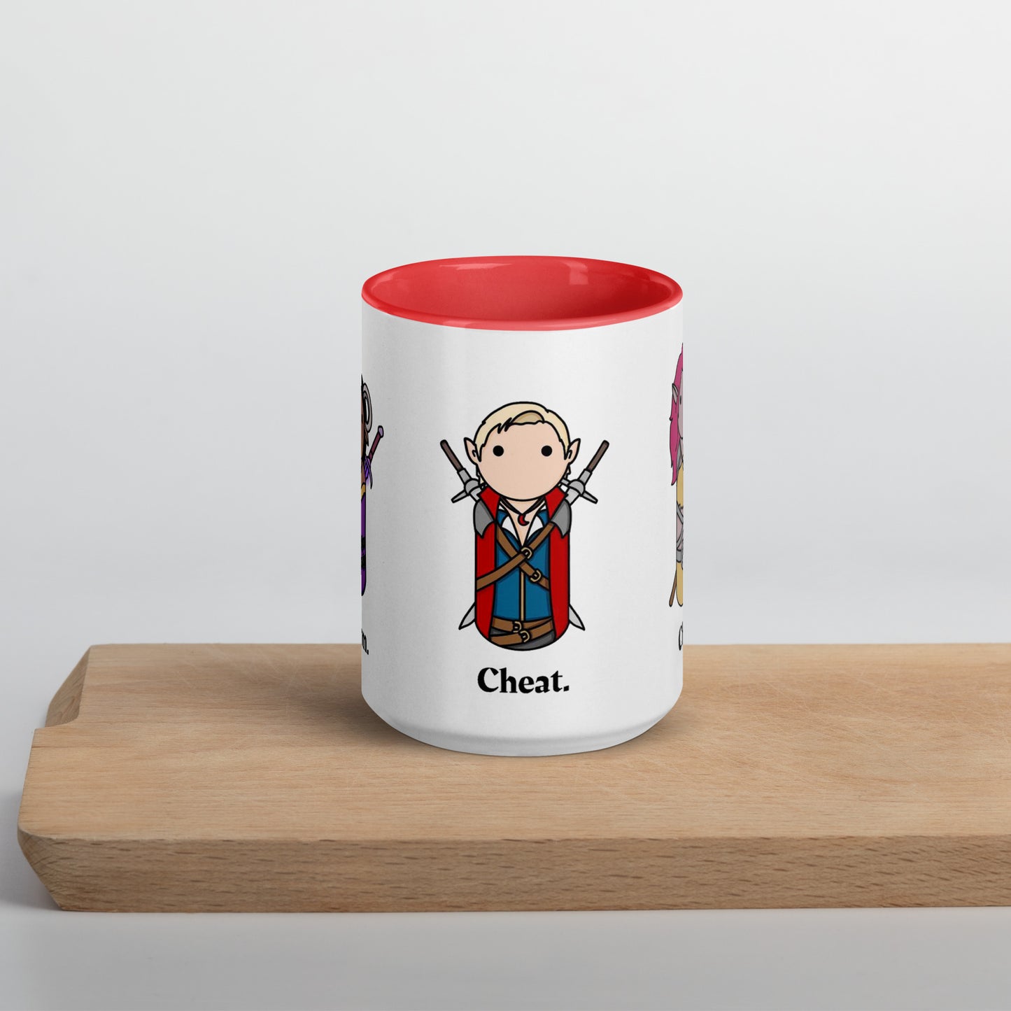 Scrambled Pegs | Grimstone Gaming Mug with Color Inside