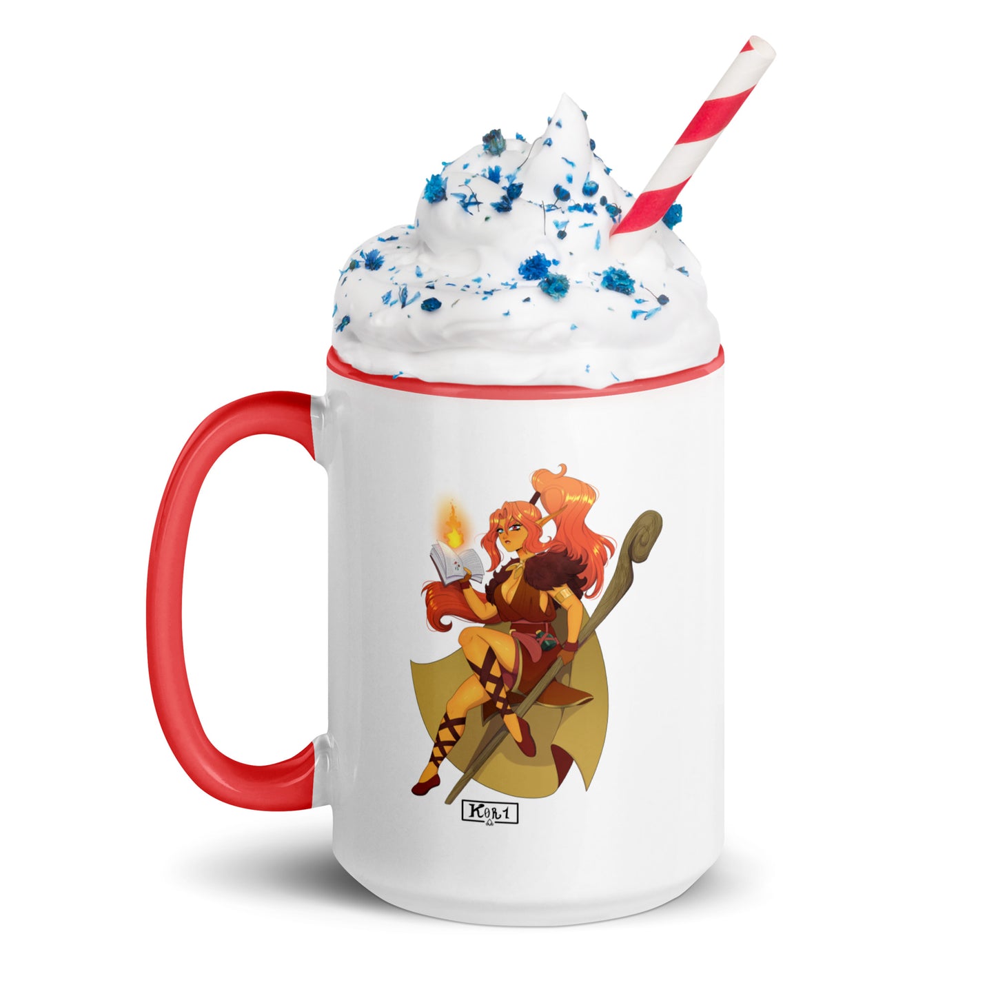 Alvara Mug Roll For Your Lives with Color Inside