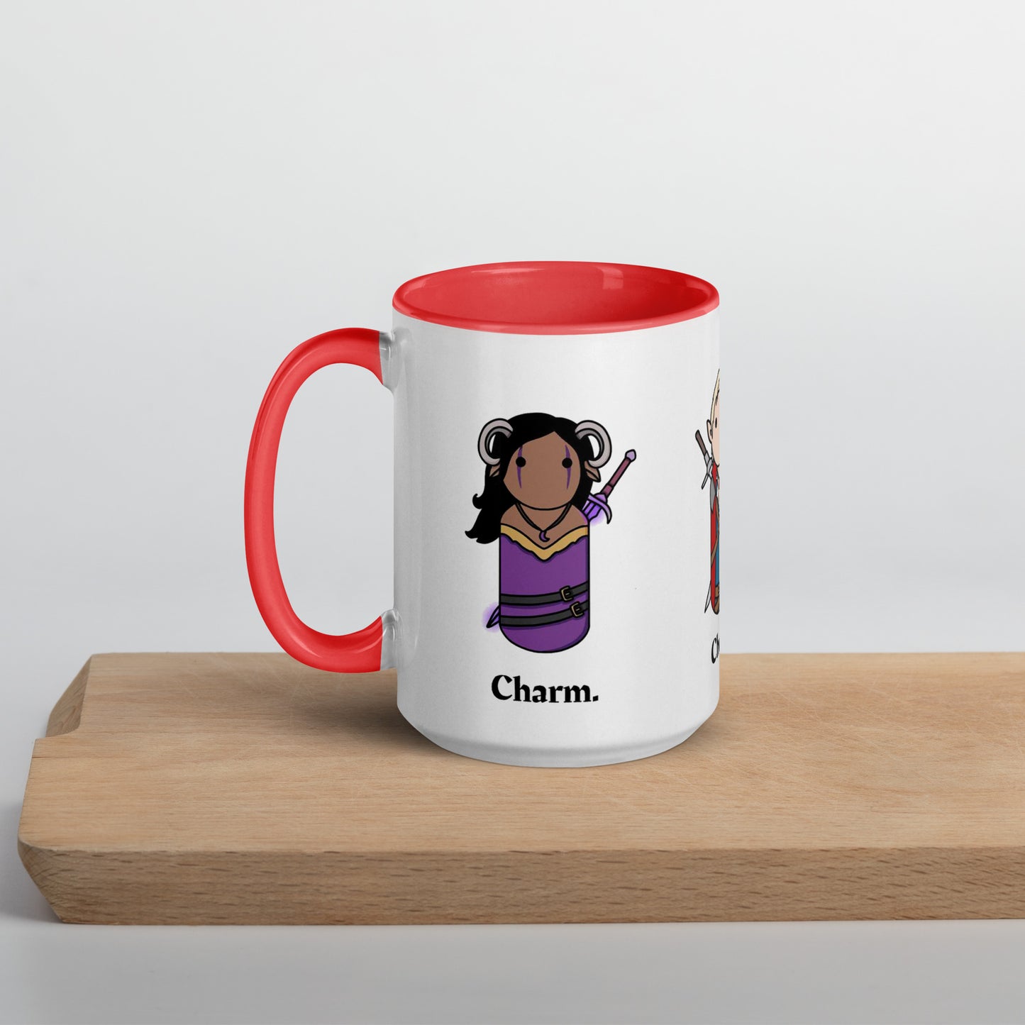 Scrambled Pegs | Grimstone Gaming Mug with Color Inside