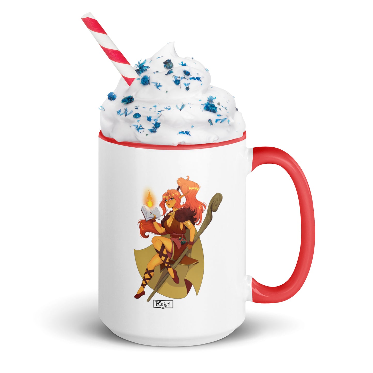 Alvara Mug Roll For Your Lives with Color Inside