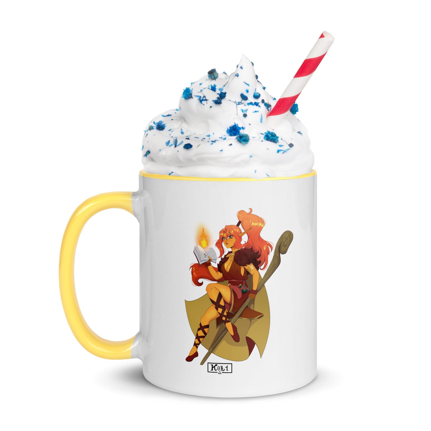 Alvara Mug Roll For Your Lives with Color Inside