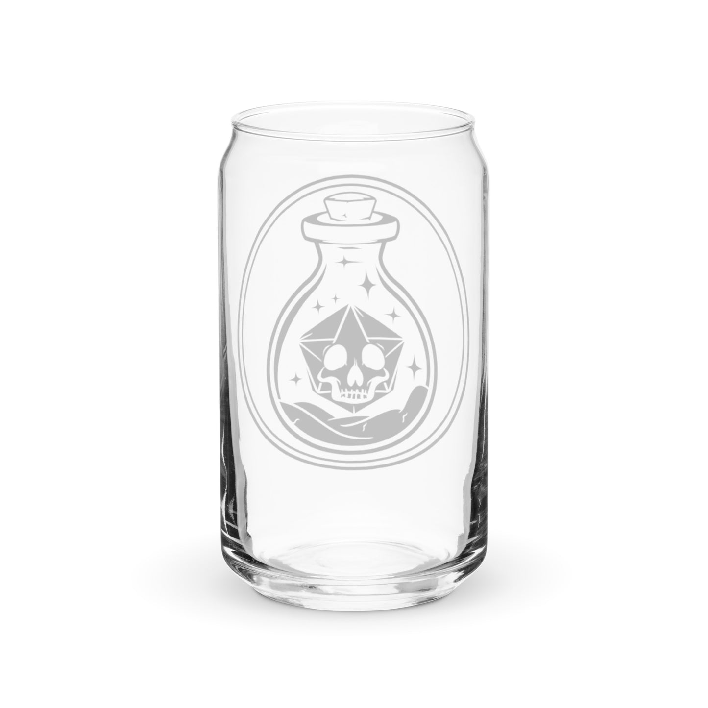 Grimstone Gaming Can-shaped glass