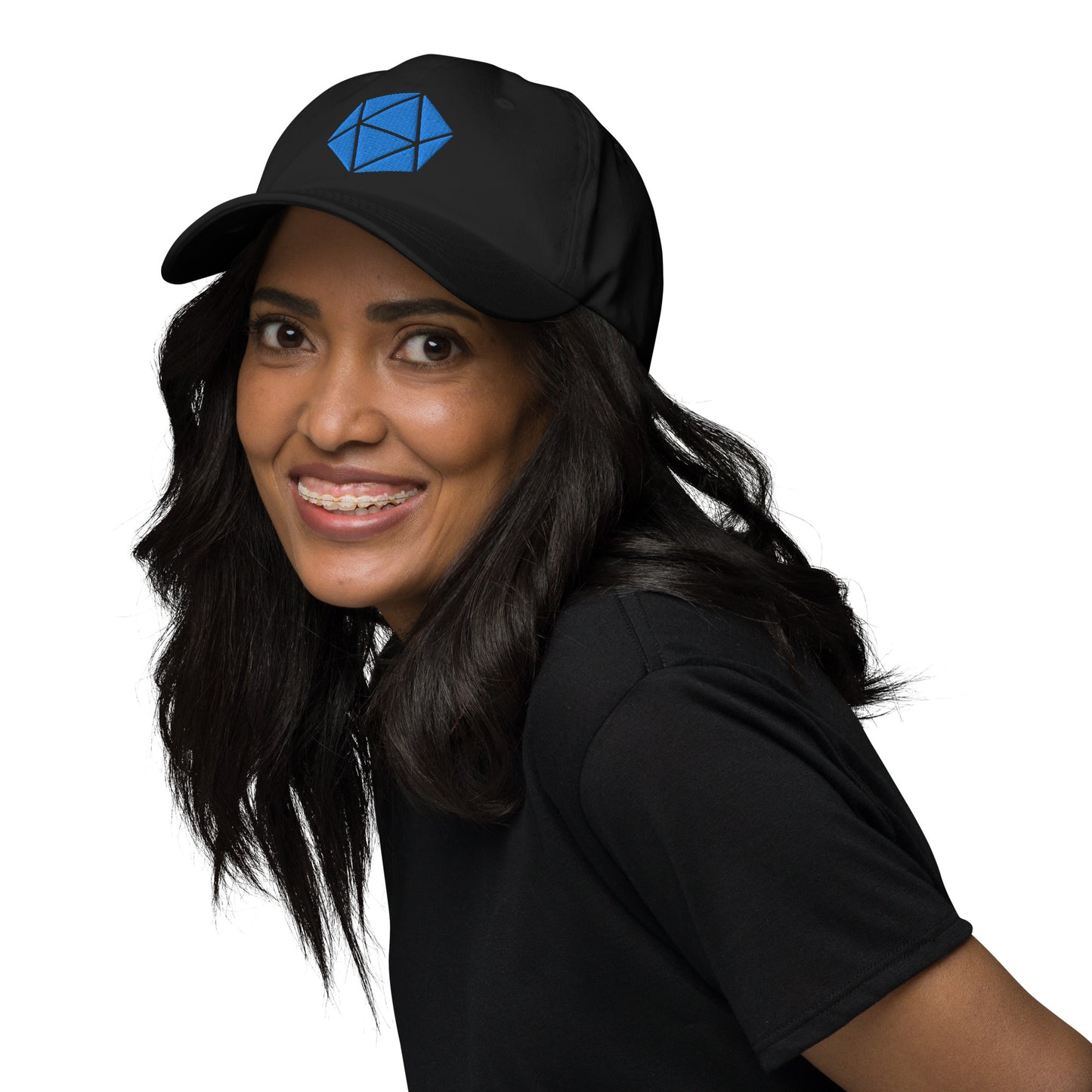 D20 Embroidered Dad hat