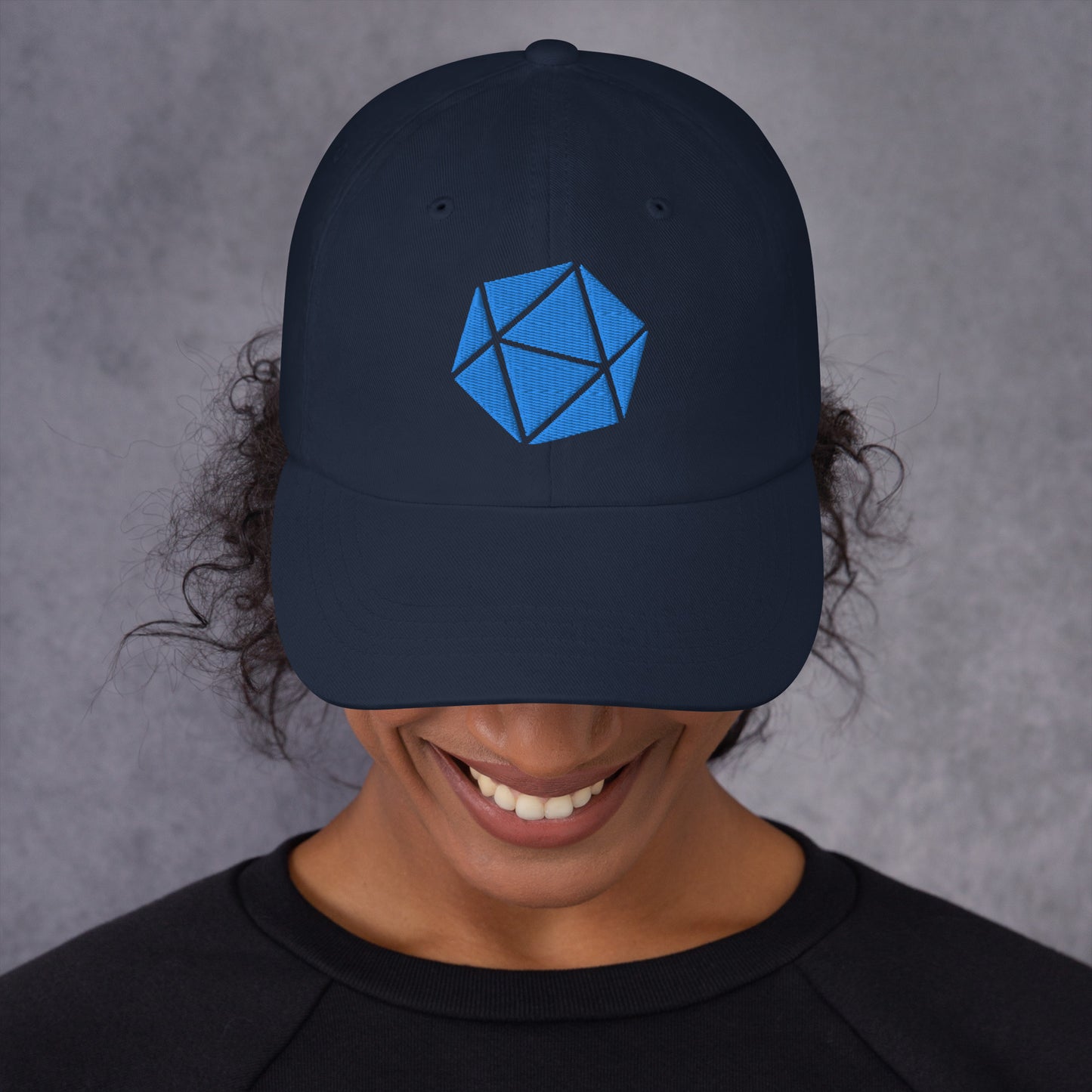 D20 Embroidered Dad hat