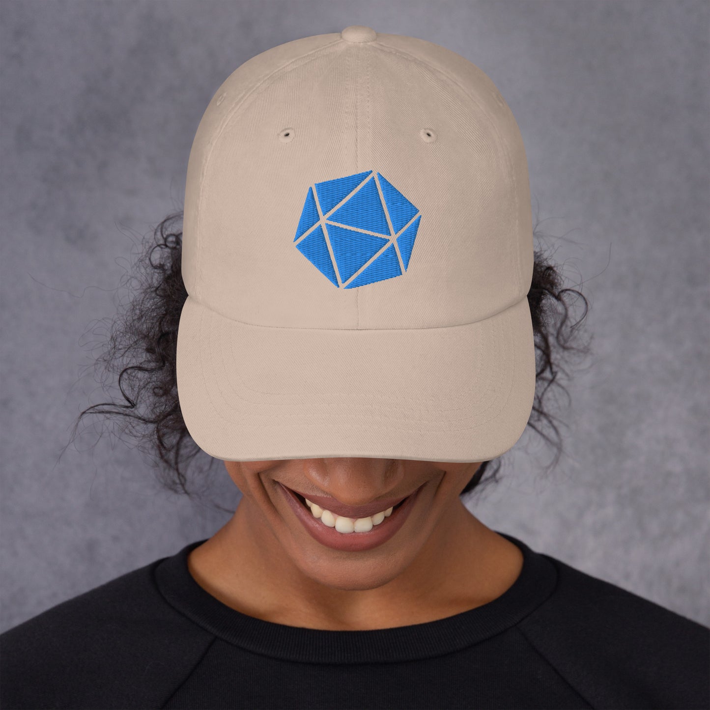 D20 Embroidered Dad hat