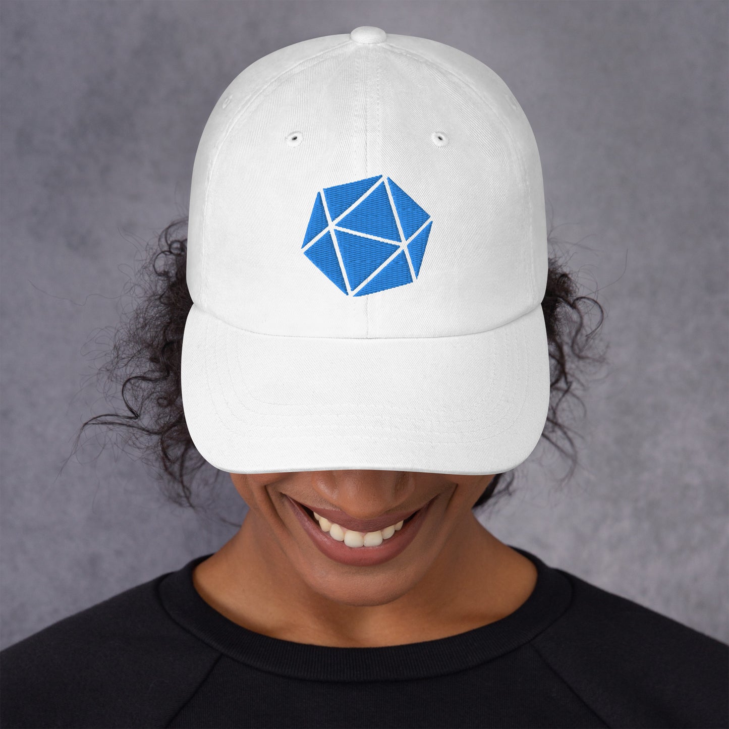 D20 Embroidered Dad hat