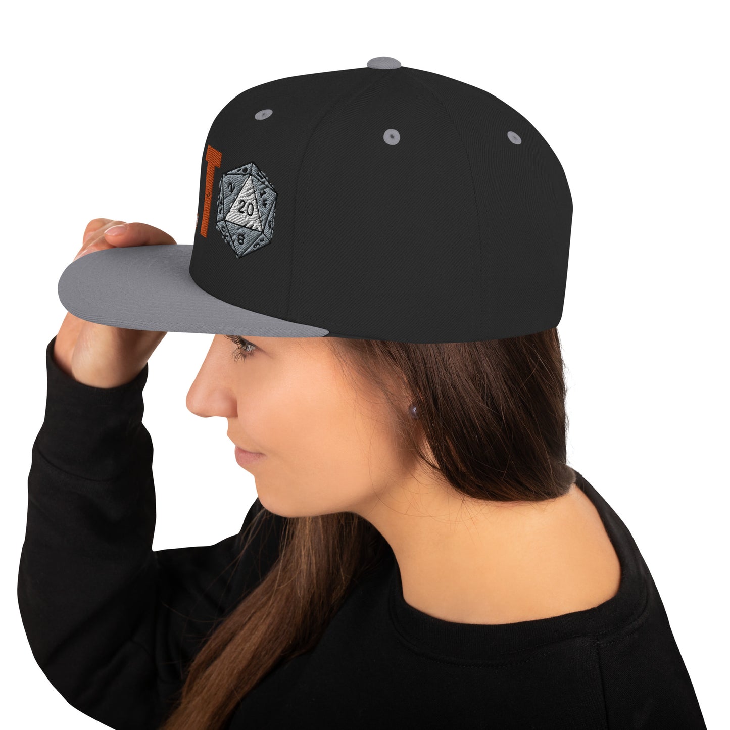 Cult of the D20 Embroidered Snapback Hat