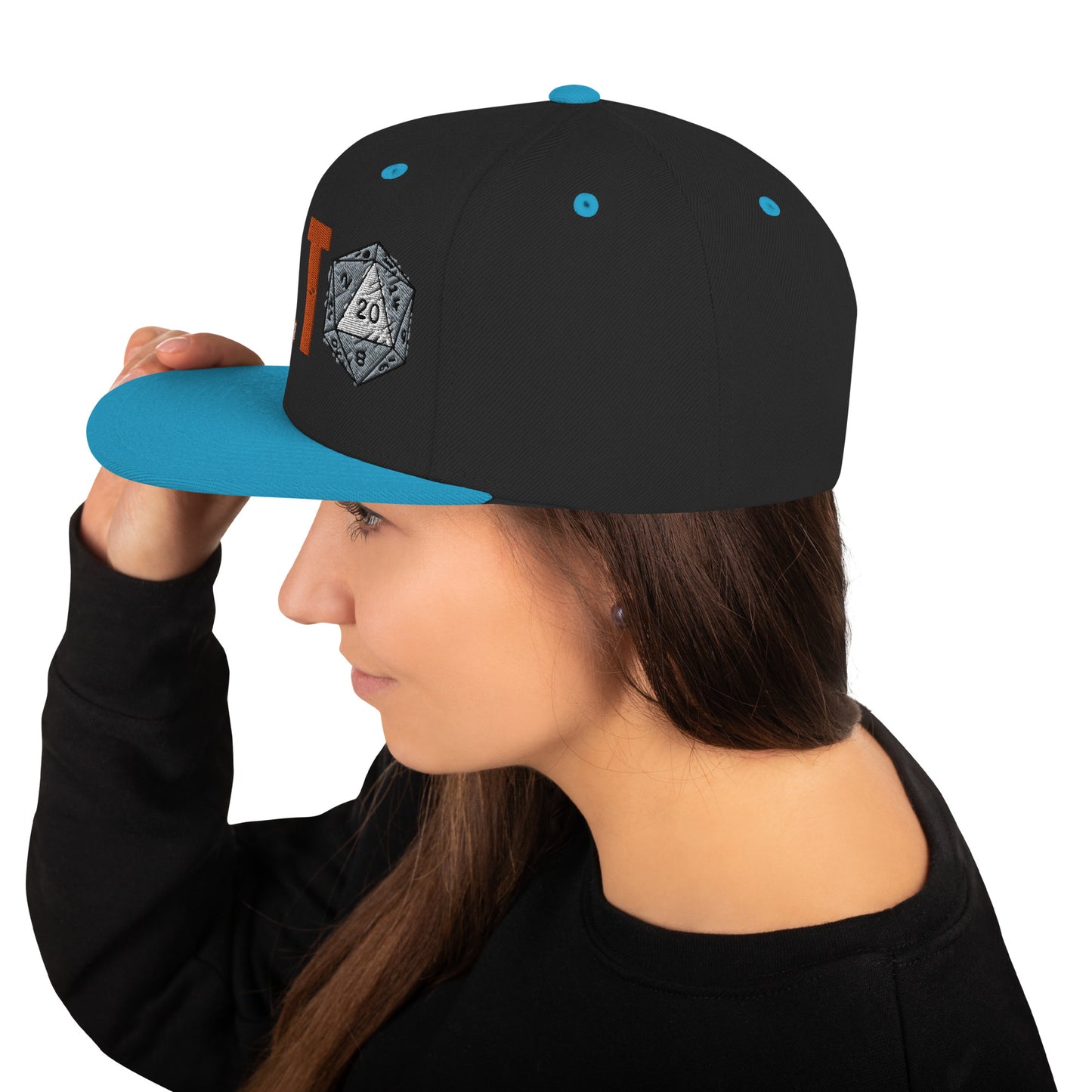 Cult of the D20 Embroidered Snapback Hat