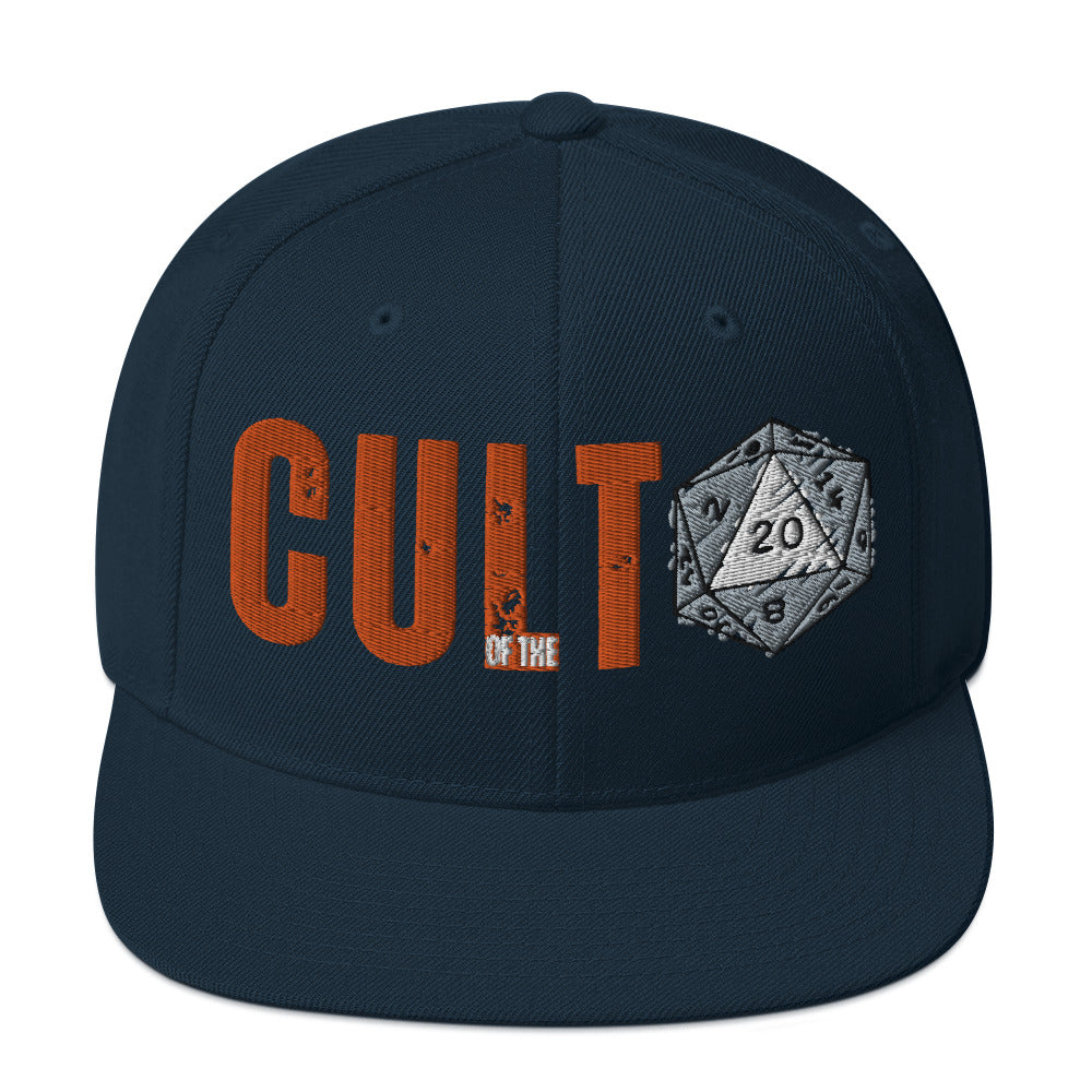 Cult of the D20 Embroidered Snapback Hat