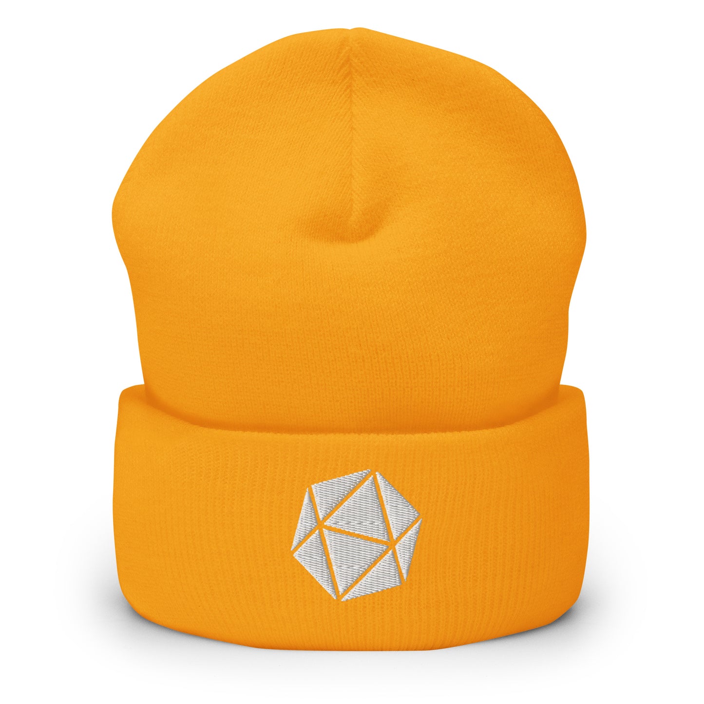 D20 Embroidered Cuffed Beanie