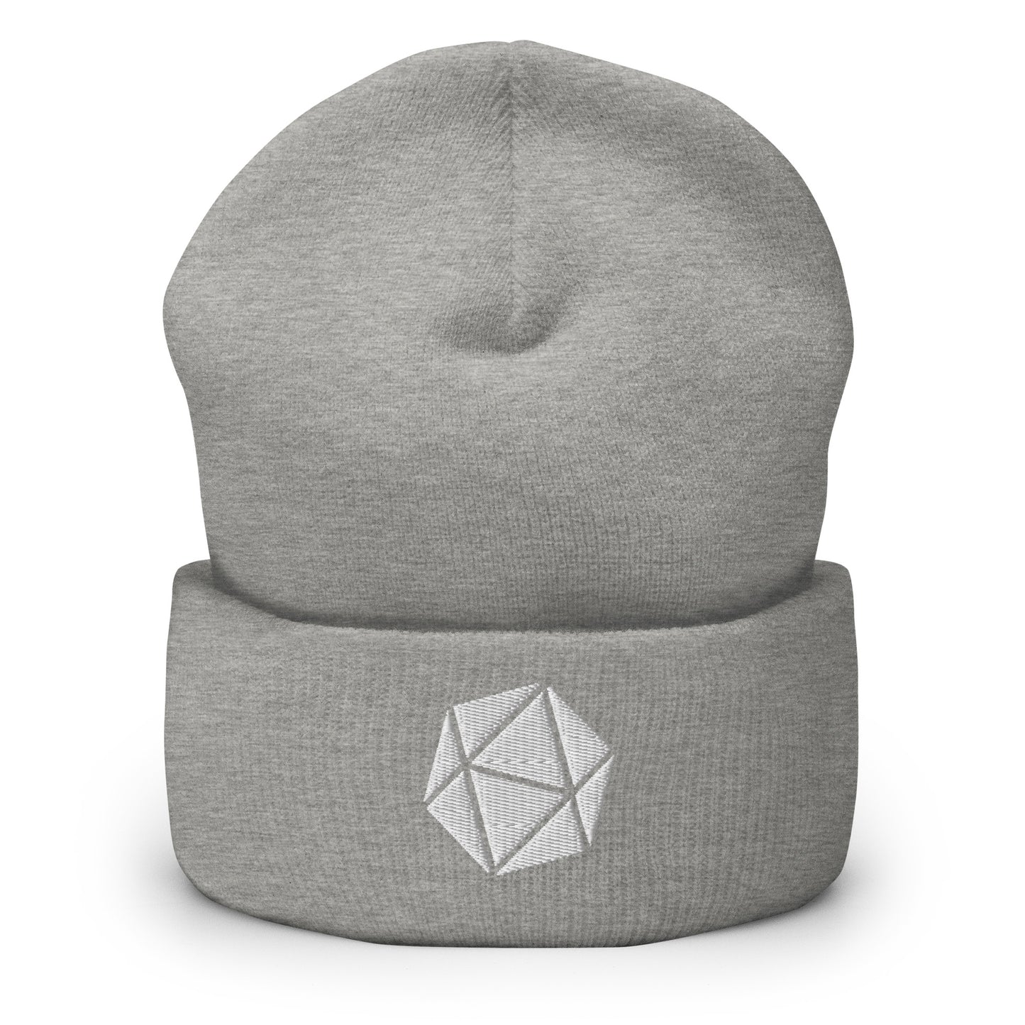 D20 Embroidered Cuffed Beanie