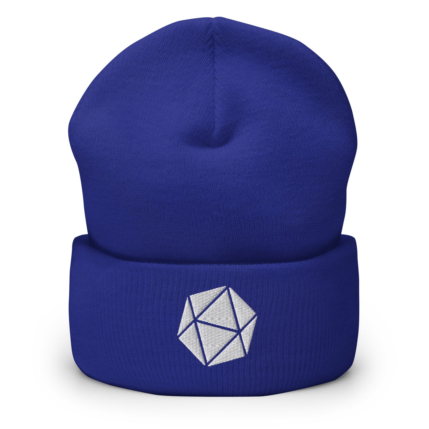 D20 Embroidered Cuffed Beanie