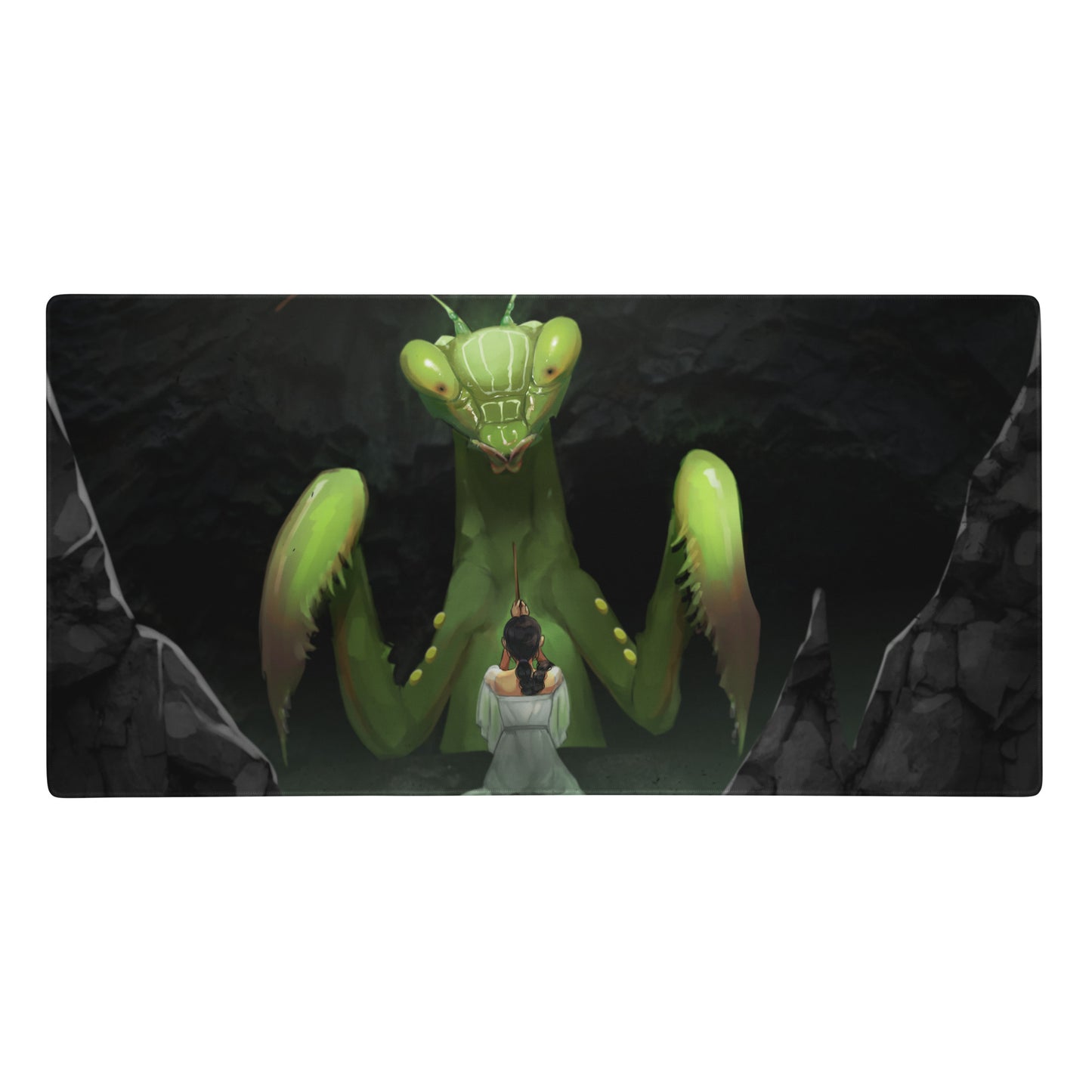 Mantis god Menagerie Press Playmat / Gaming mouse pad