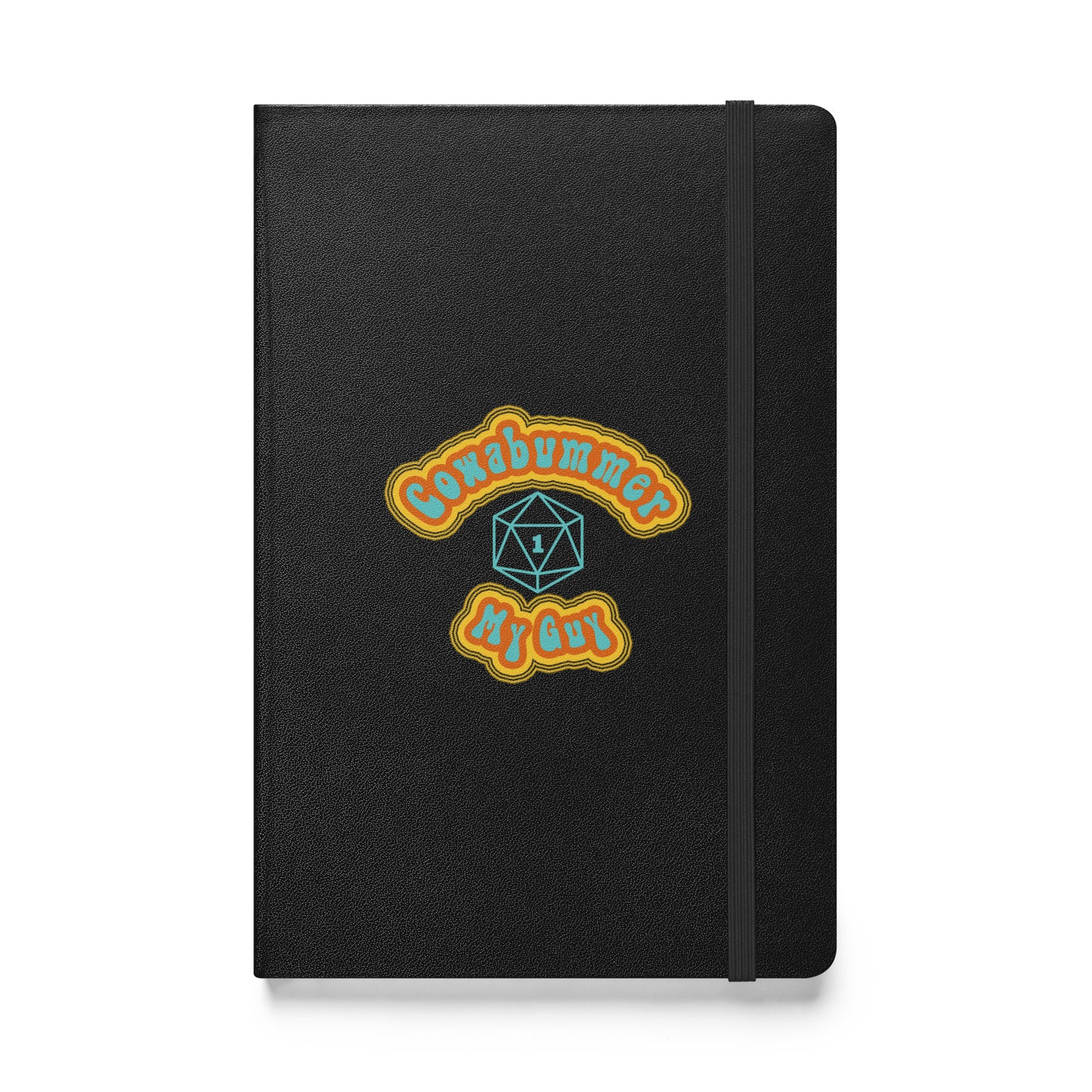 Cowabummer | Roll For Focus Hardcover bound notebook