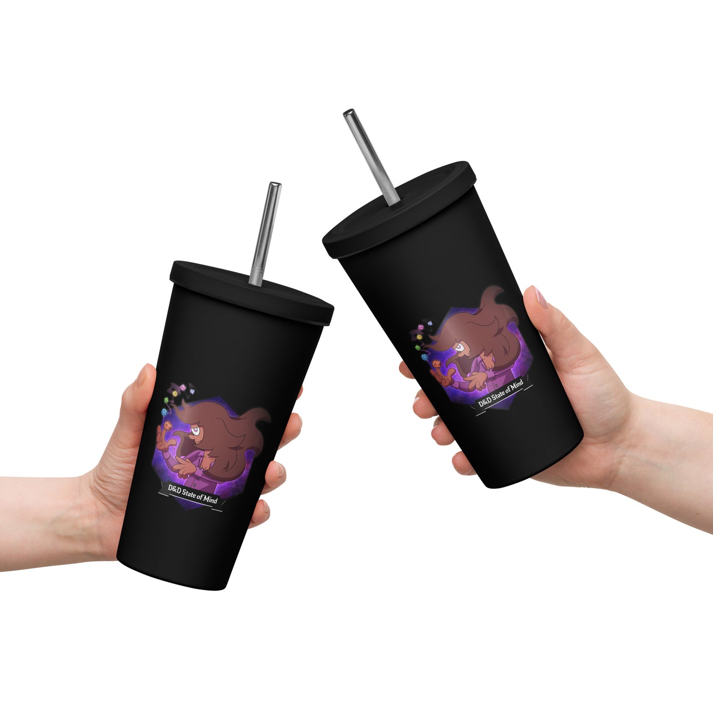 D&D State of Mind | The New York GM Insulated tumbler with a straw