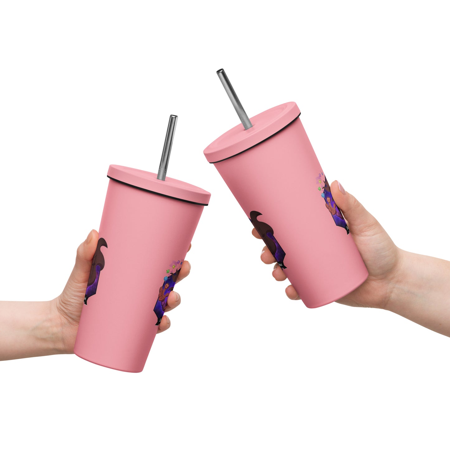 D&D State of Mind | The New York GM Insulated tumbler with a straw