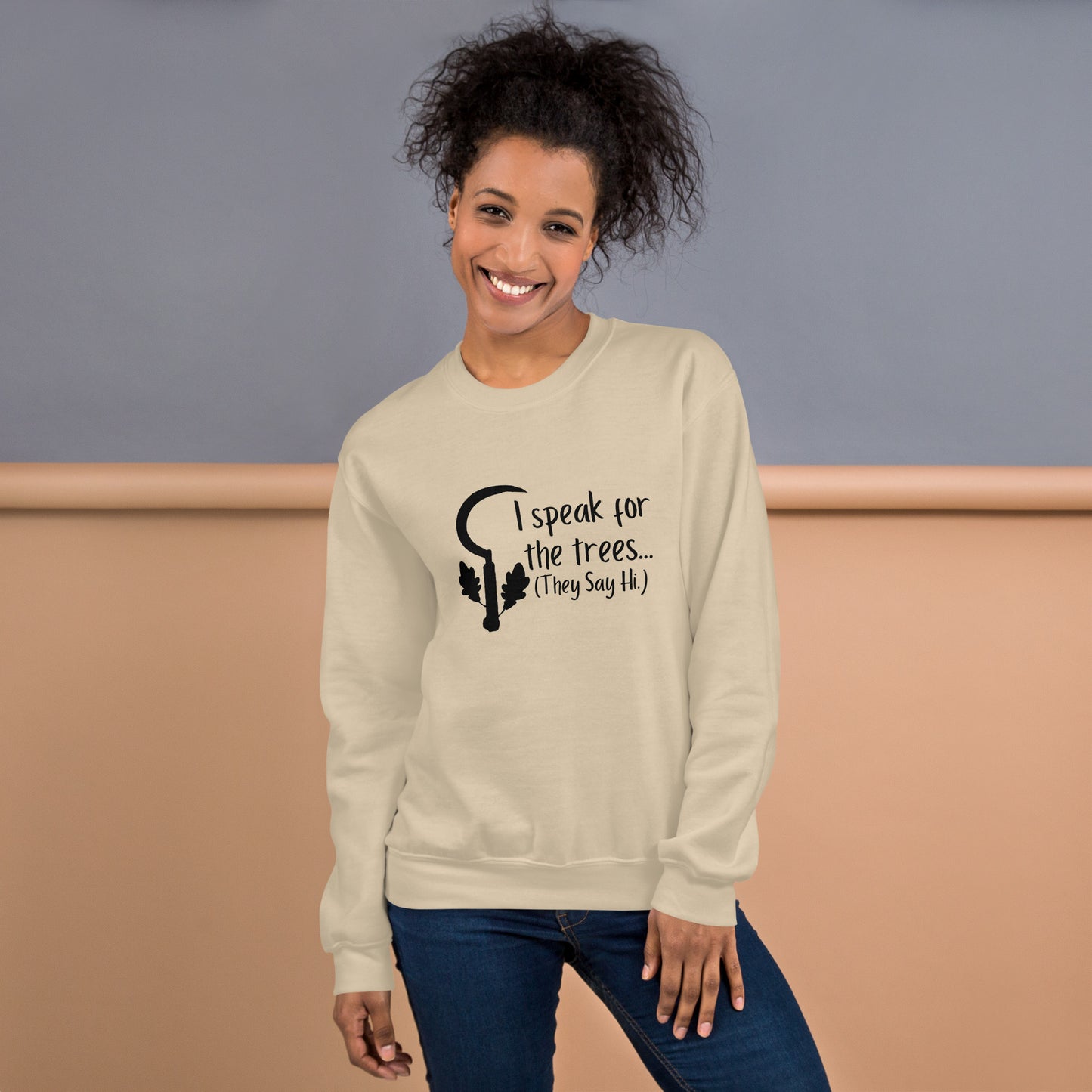 Druid D&D I speak for the trees Unisex Sweatshirt