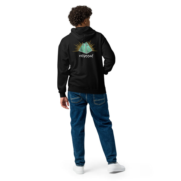 blessed D4 D&D Unisex heavy blend zip hoodie – TTRPG SWAG