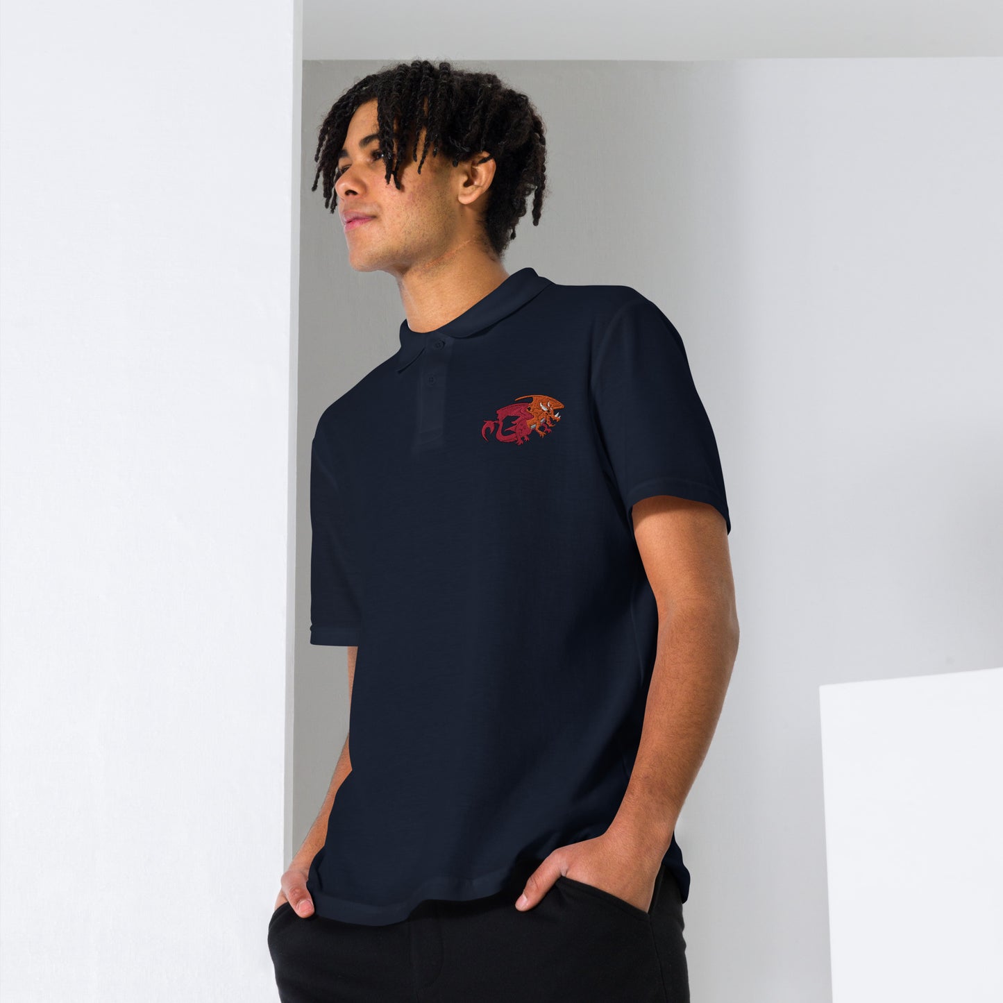 Dragon | The New York GM Unisex pique polo shirt