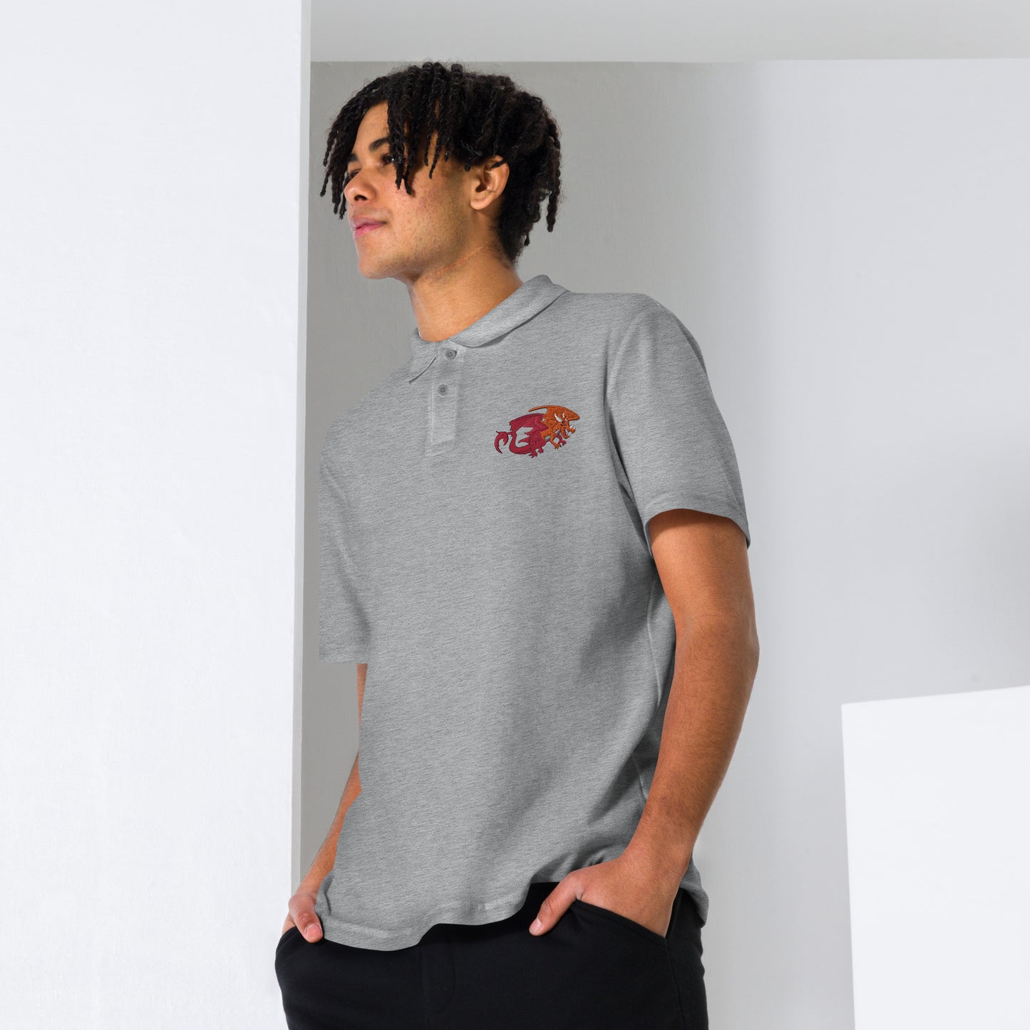 Dragon | The New York GM Unisex pique polo shirt