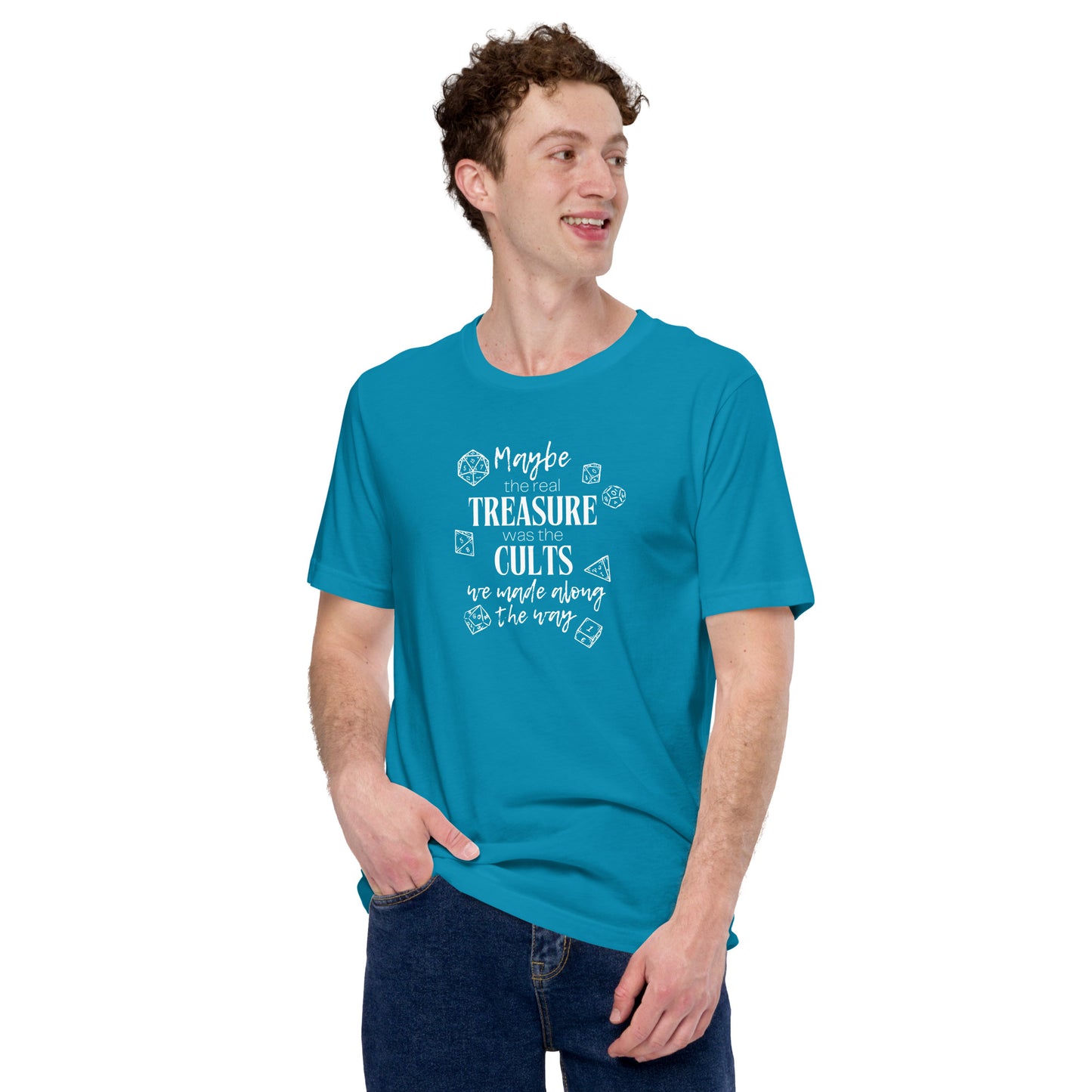 Maybe the Real Treasure - Cults D&D Unisex t-shirt