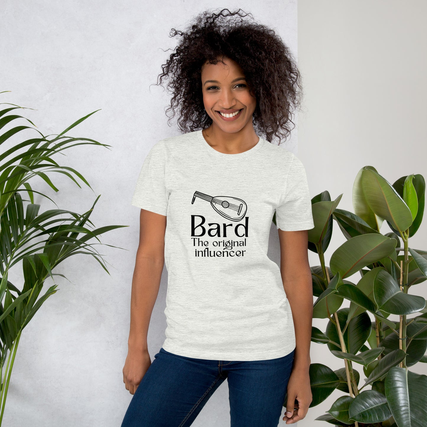 Bard - the original influencer D&D Unisex t-shirt