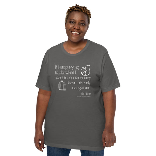Fox Quote Worlds Beyond Number - Unisex t-shirt